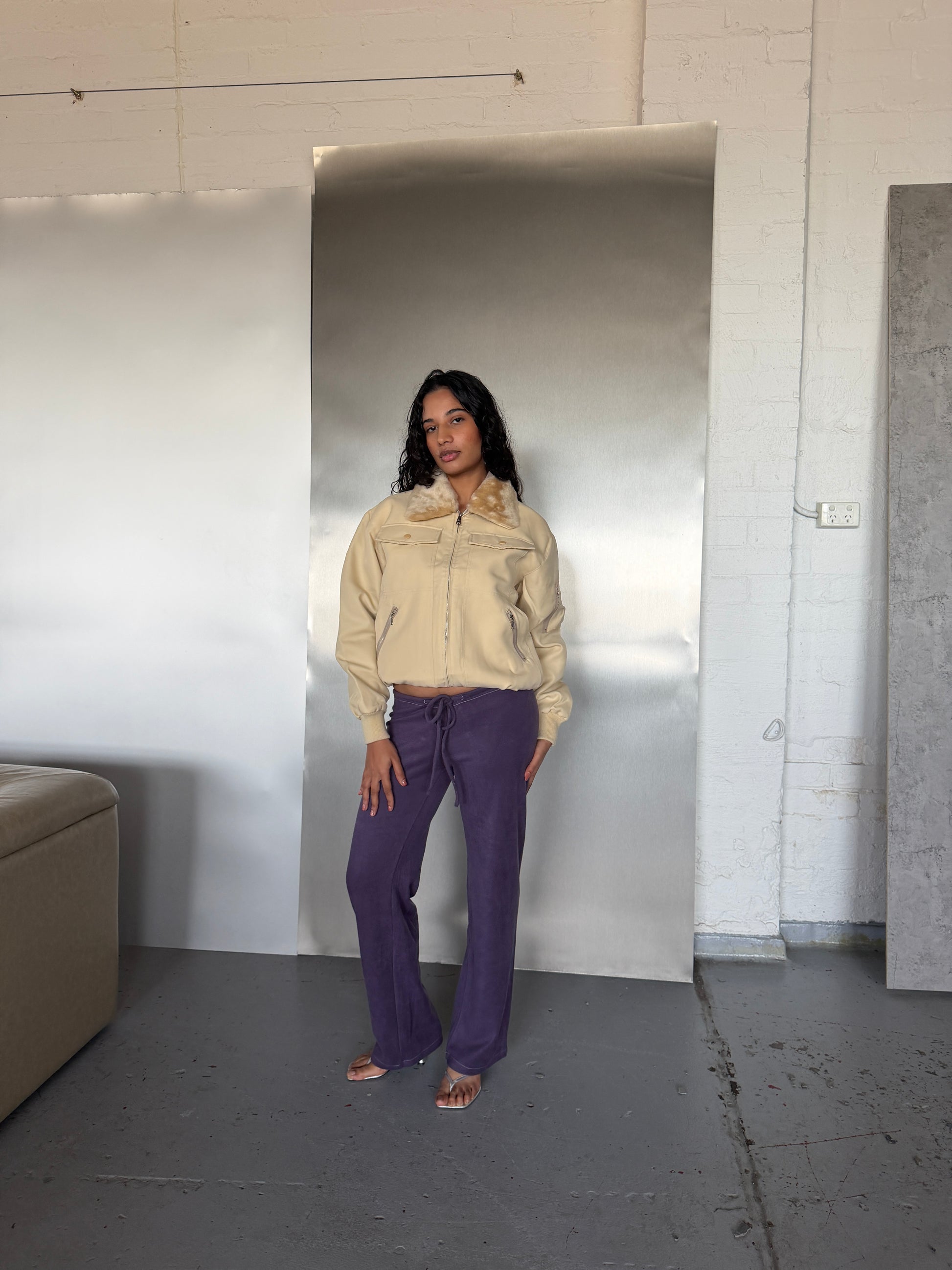 Dusty Lounge Pants — Lavender