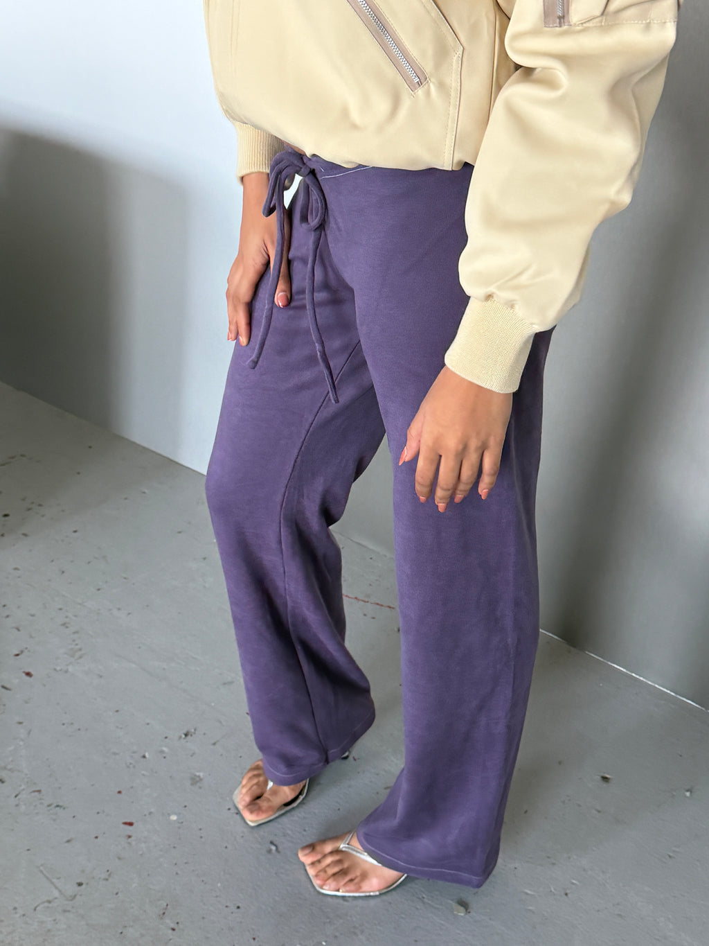 Dusty Lounge Pants — Lavender