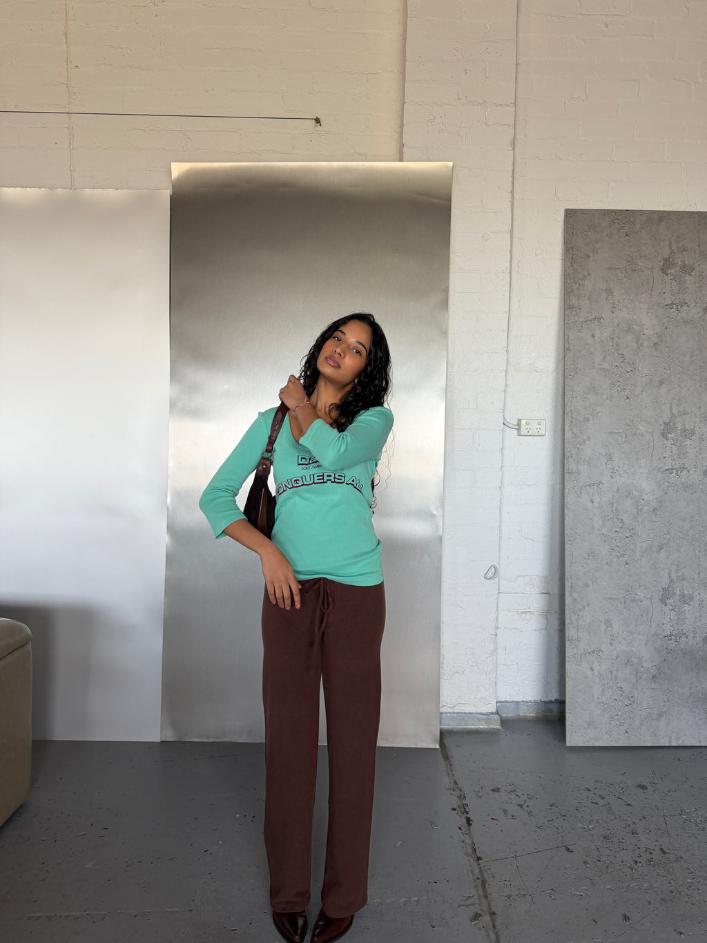 Dusty Lounge Pants — Umber