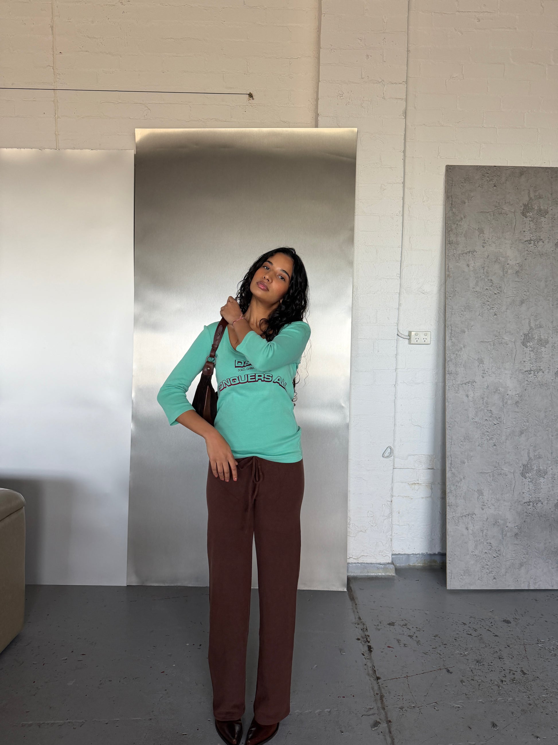 Dusty Lounge Pants — Umber