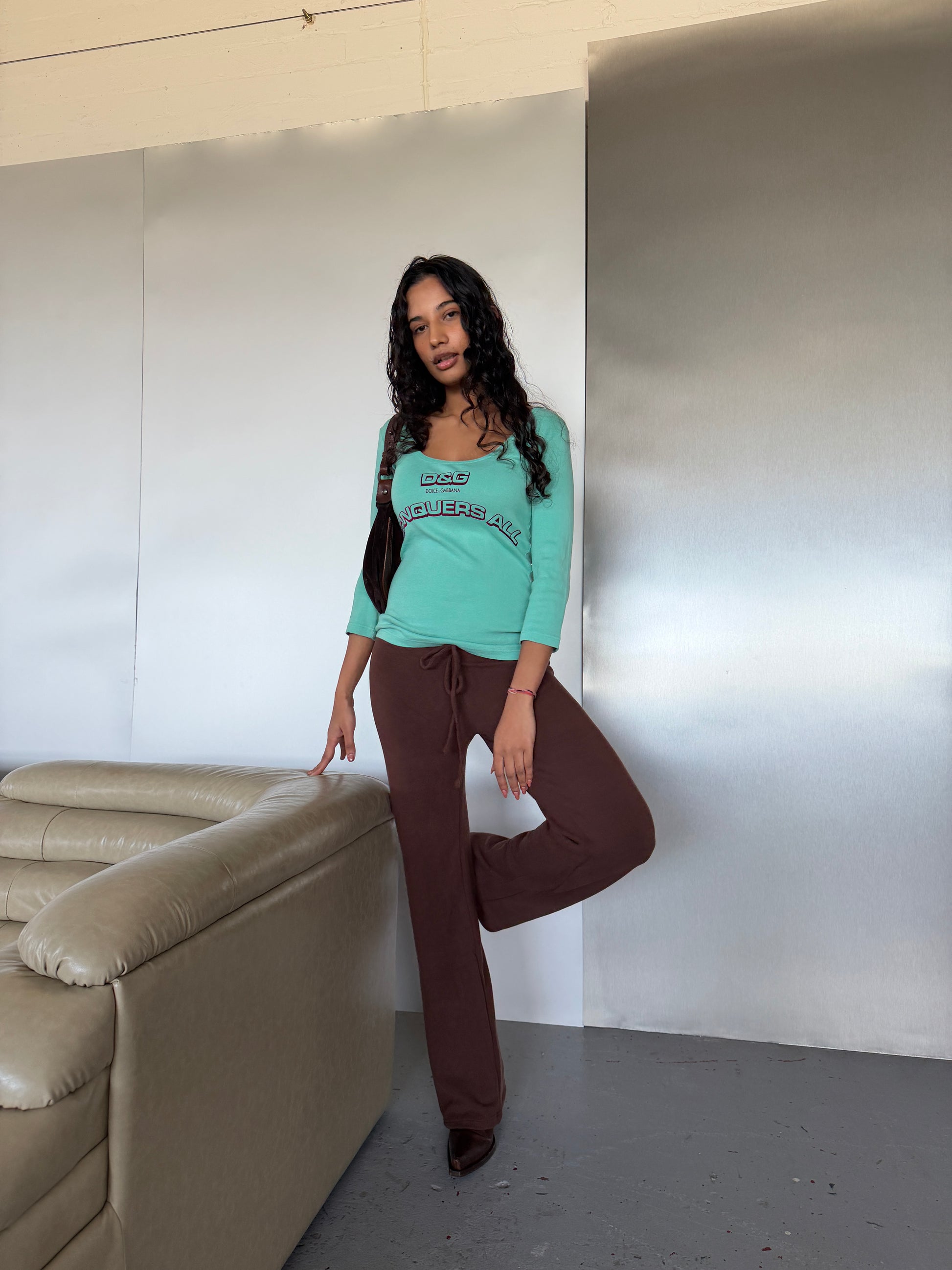 Dusty Lounge Pants — Umber