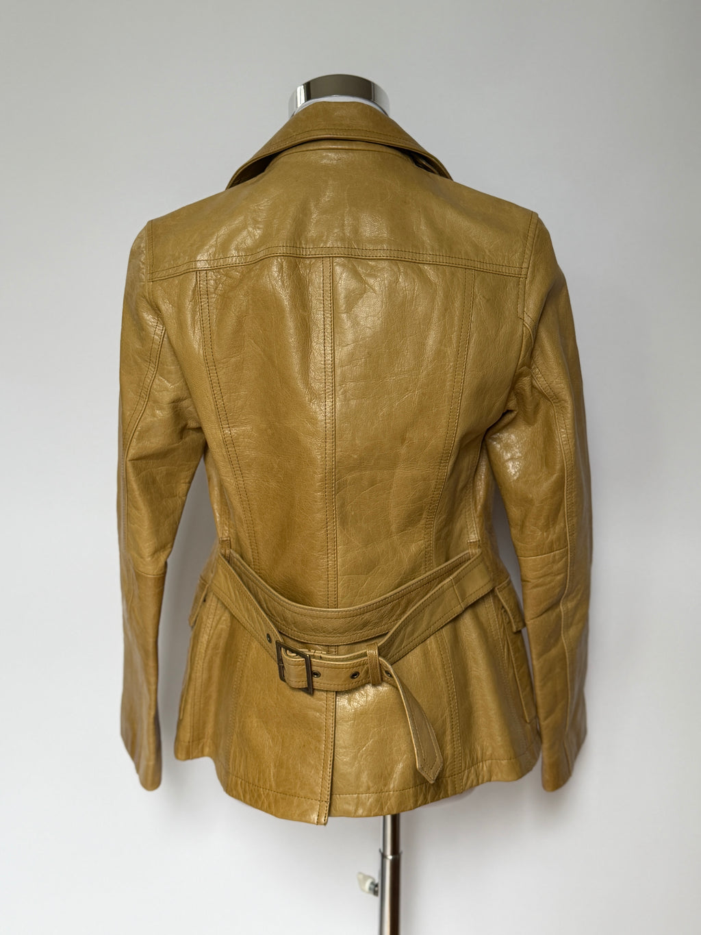 Vintage Japanese Leather Jacket (XS)