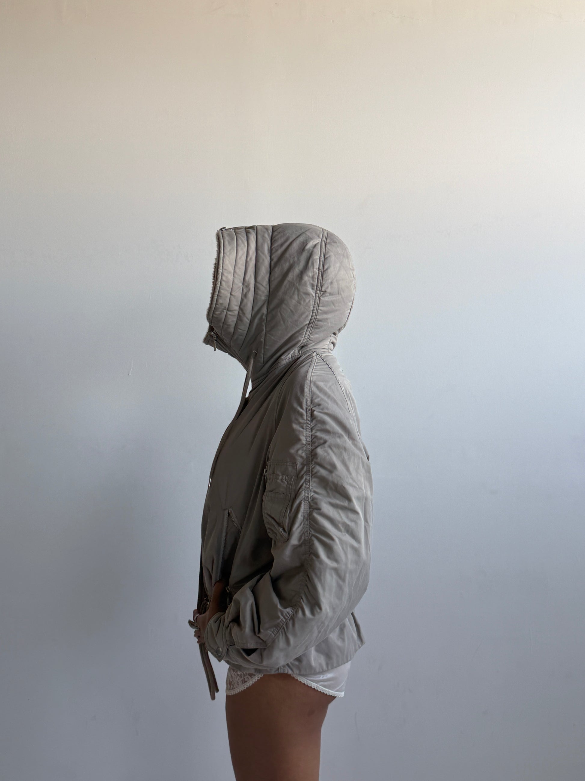 Vintage 90s Funnel Neck Jacket (M/L)