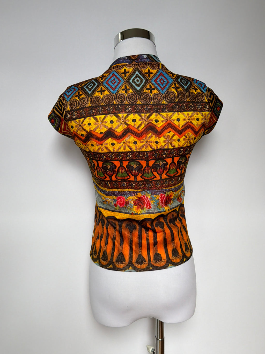 Todd Oldham 1994 Printed Top (XS)