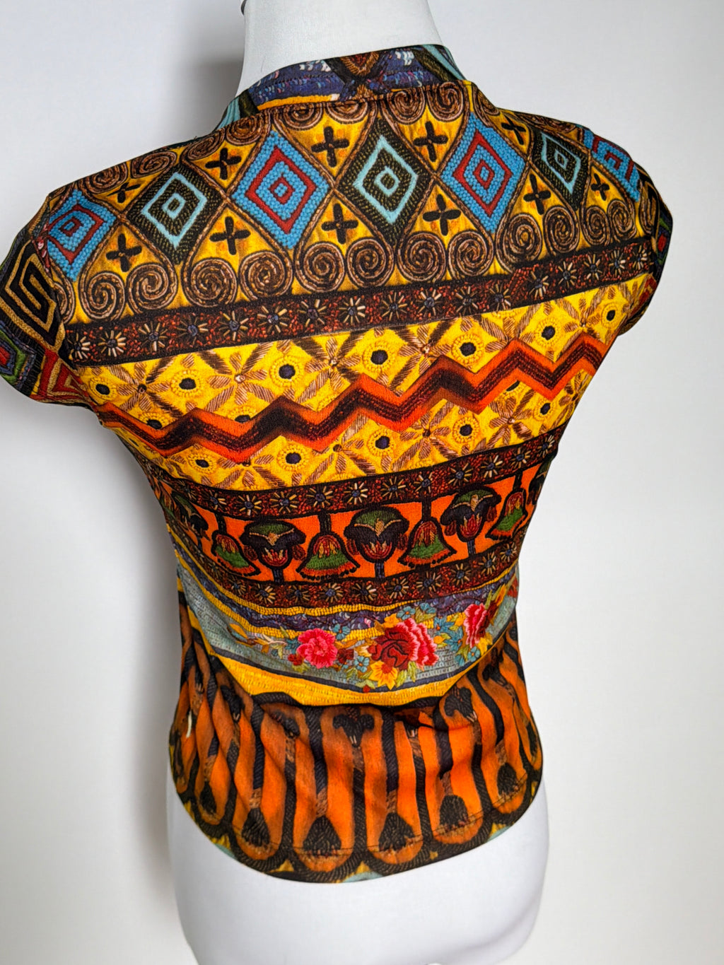 Todd Oldham 1994 Printed Top (XS)