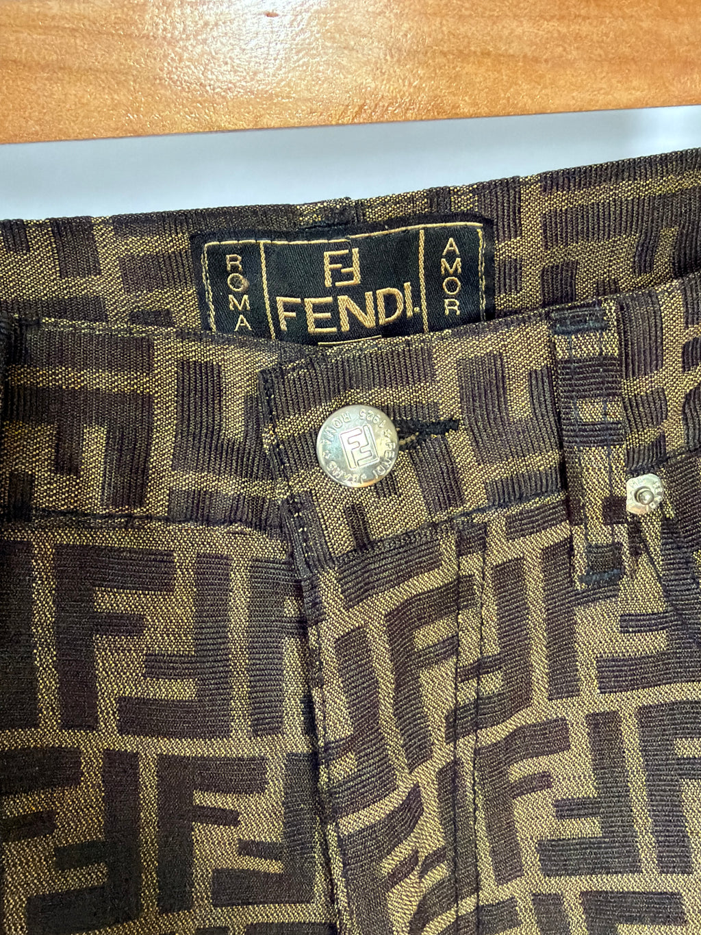 Zucca Monogram Straight Leg Pants (L)