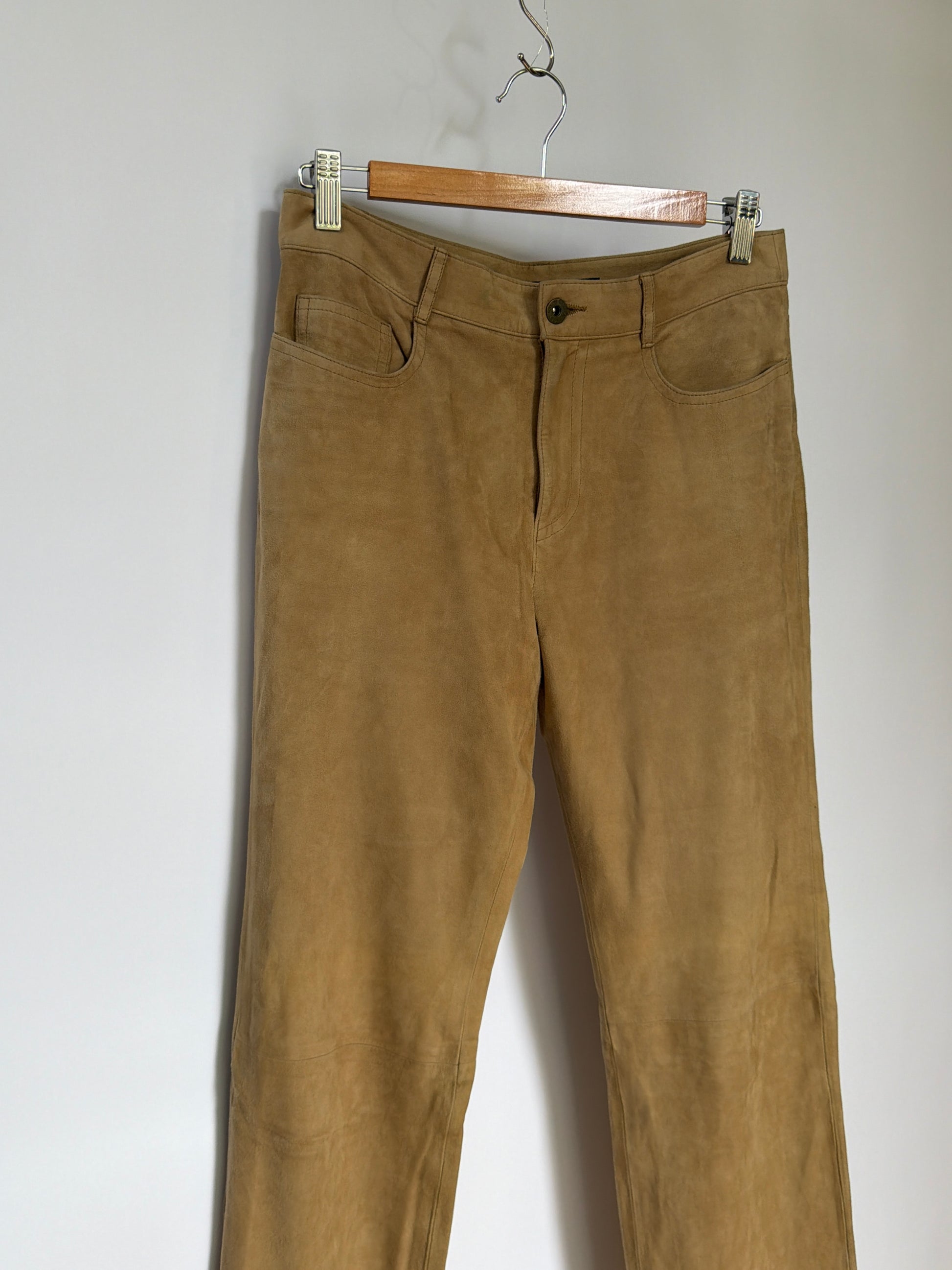 RL Sport Suede Bootcut Pants (M)