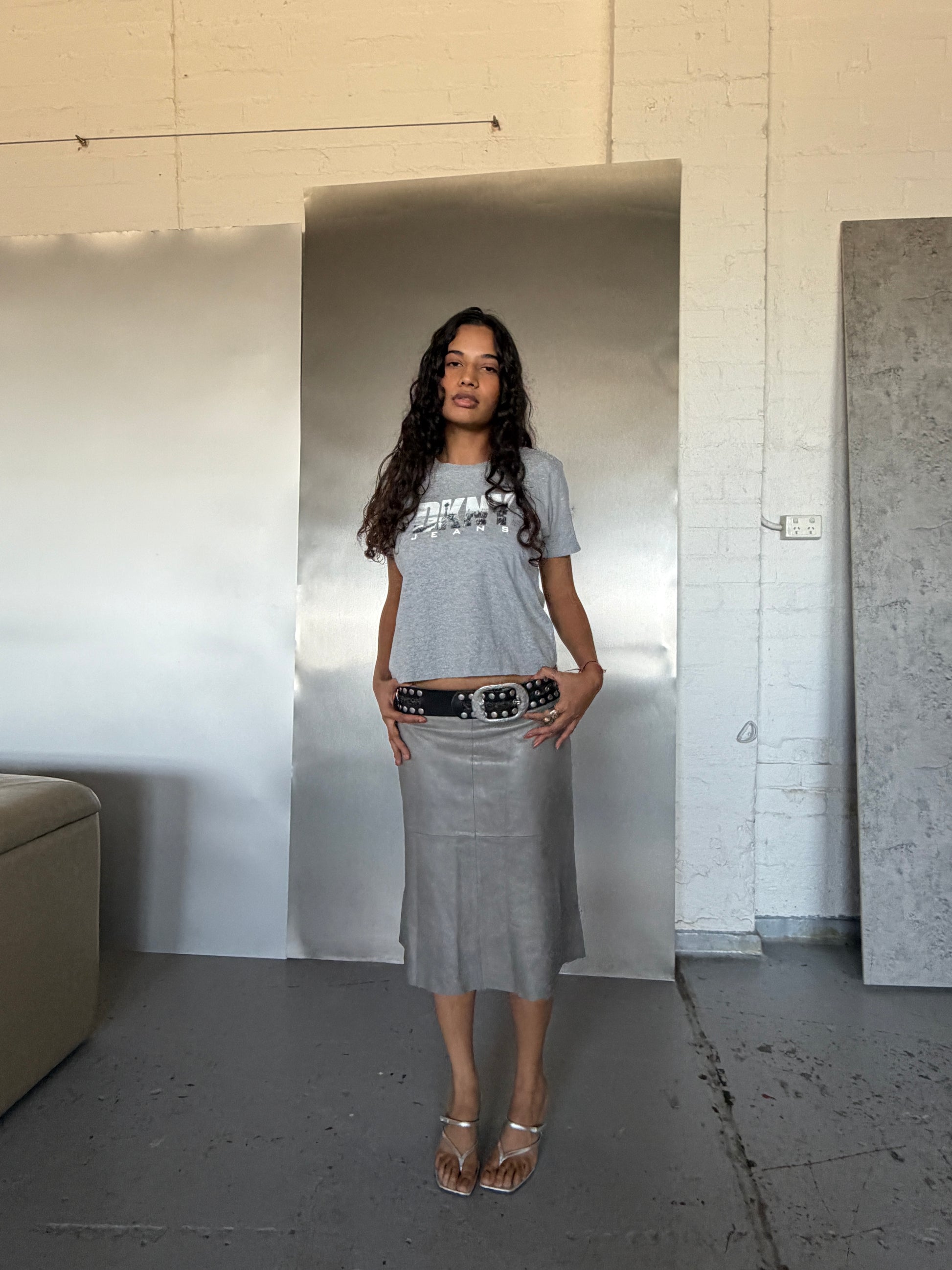 Iconic DKNY Baby Tee (S/M)