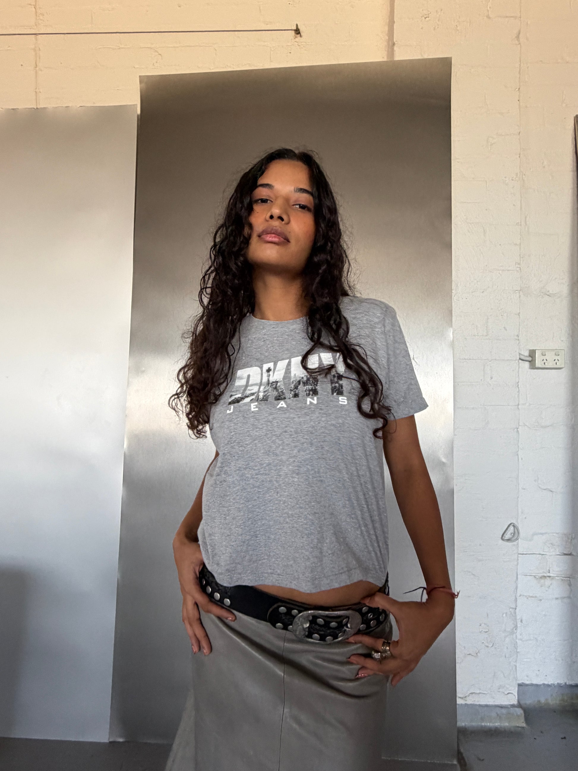Iconic DKNY Baby Tee (S/M)