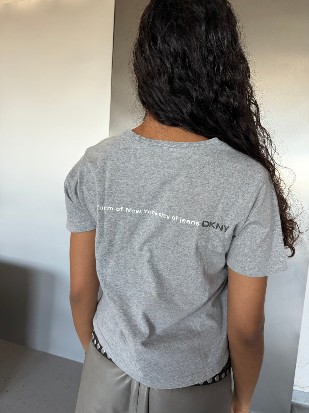 Iconic DKNY Baby Tee (S/M)