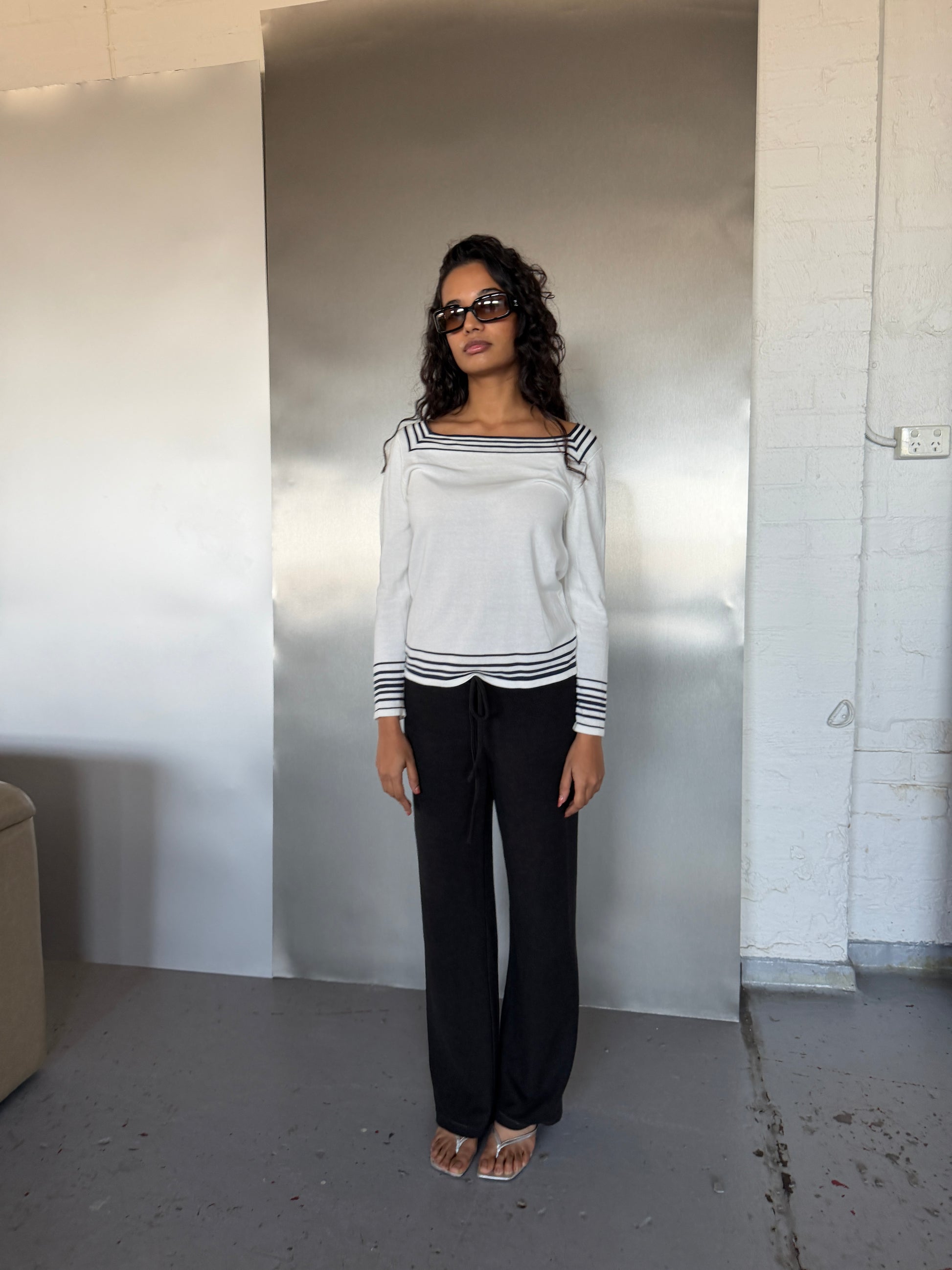 Dusty Lounge Pants — Charcoal