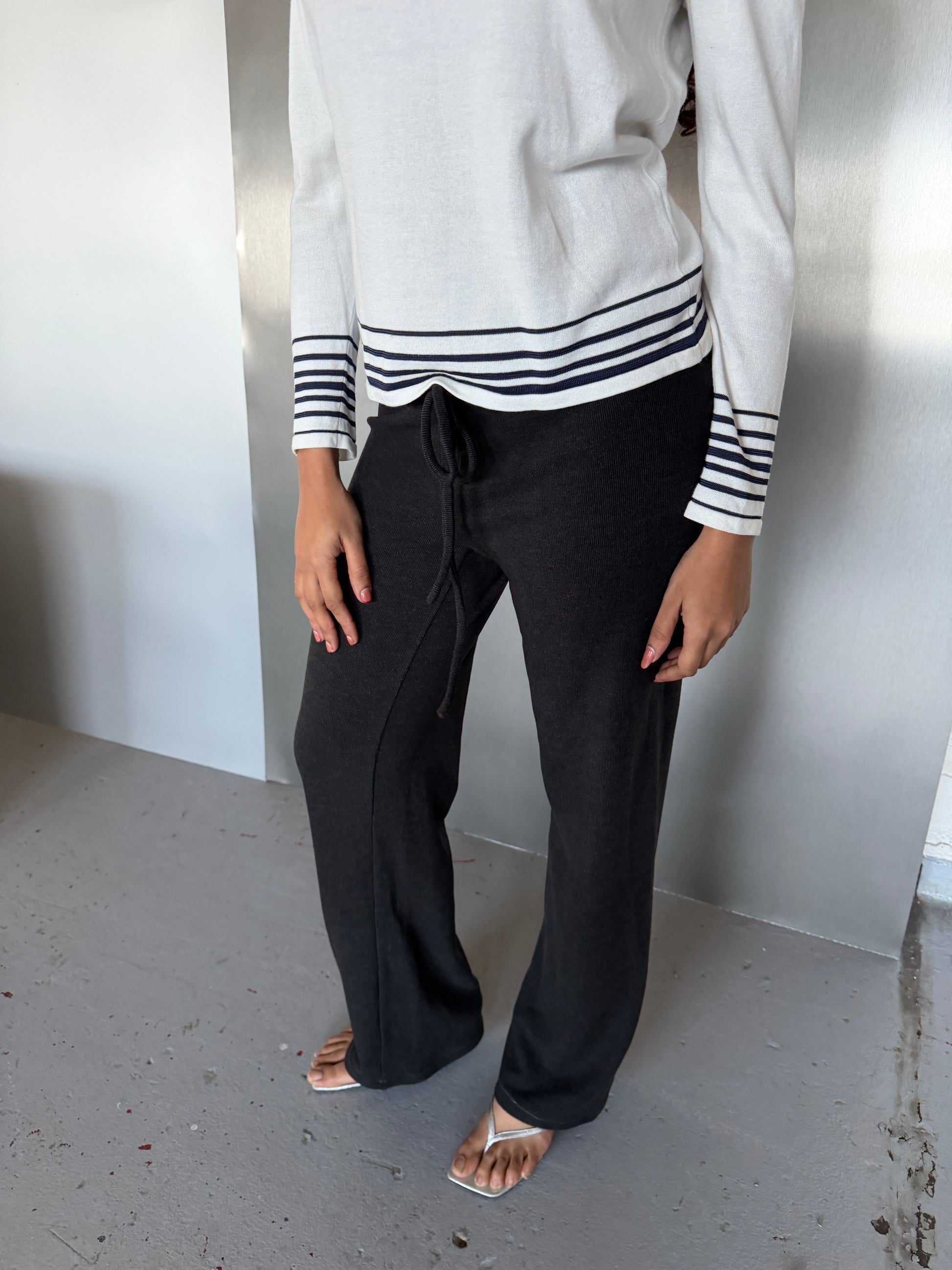 Dusty Lounge Pants — Charcoal