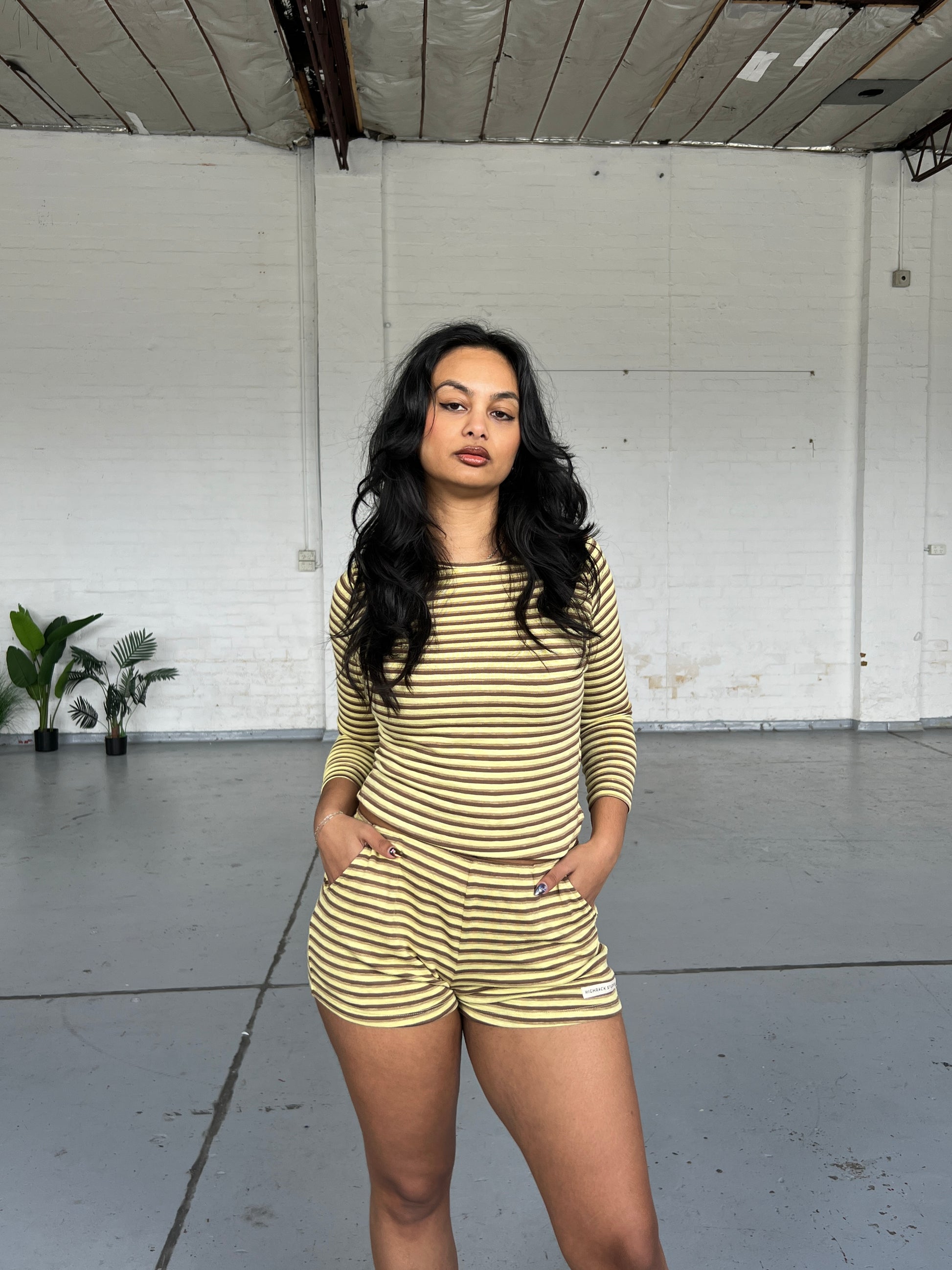 Leo Stripe Shorts