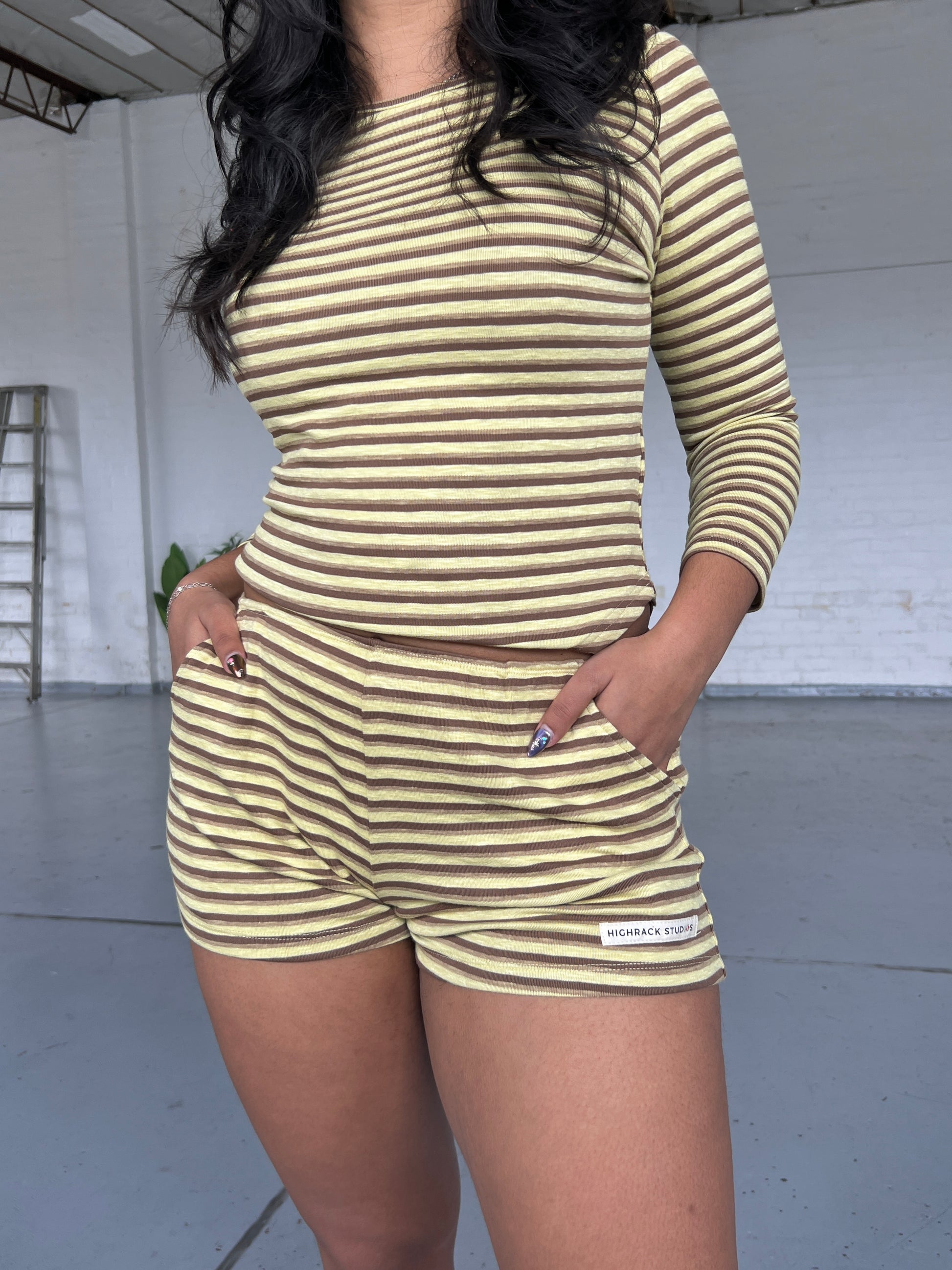 Leo Stripe Shorts