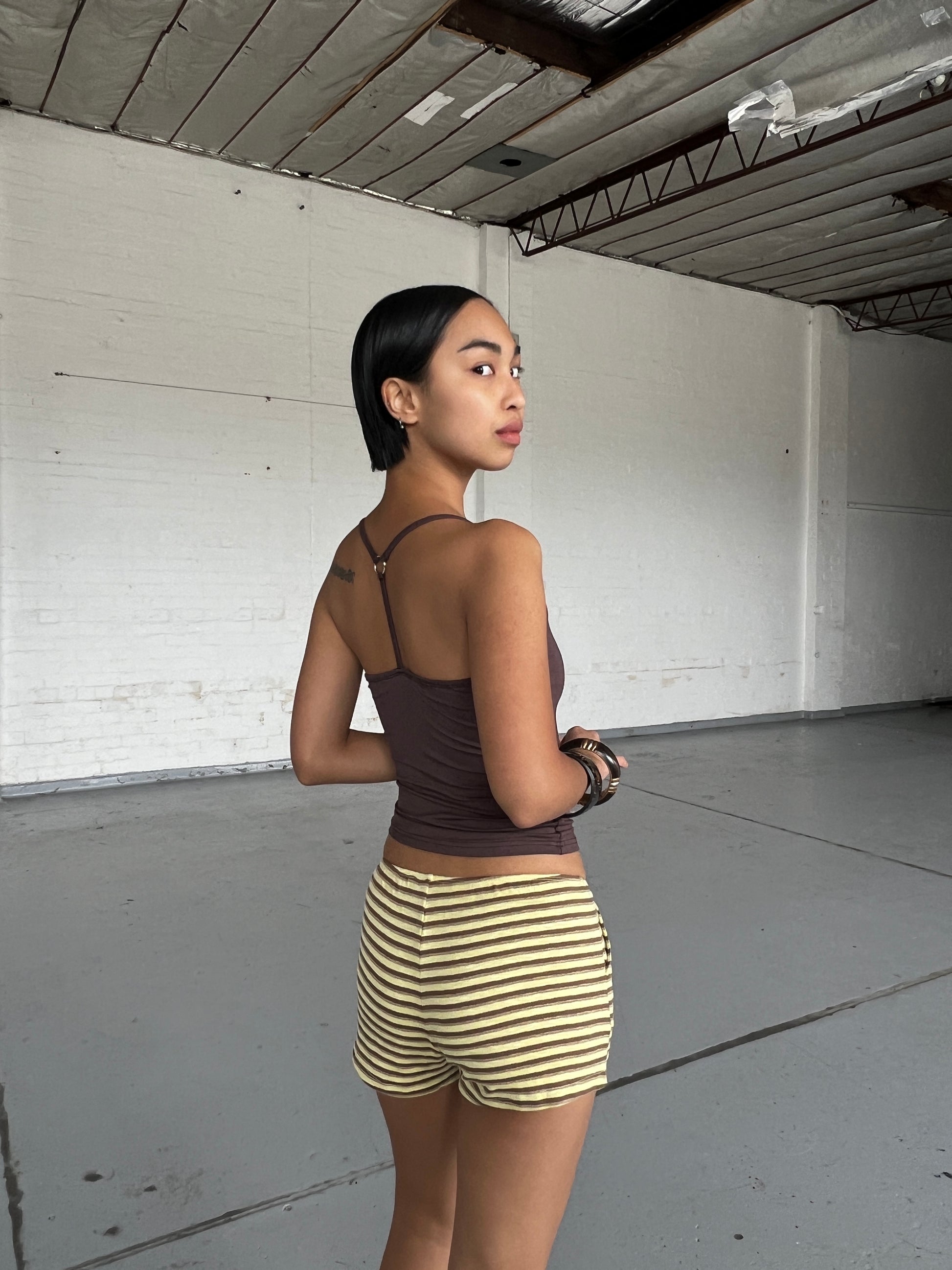 Leo Stripe Shorts