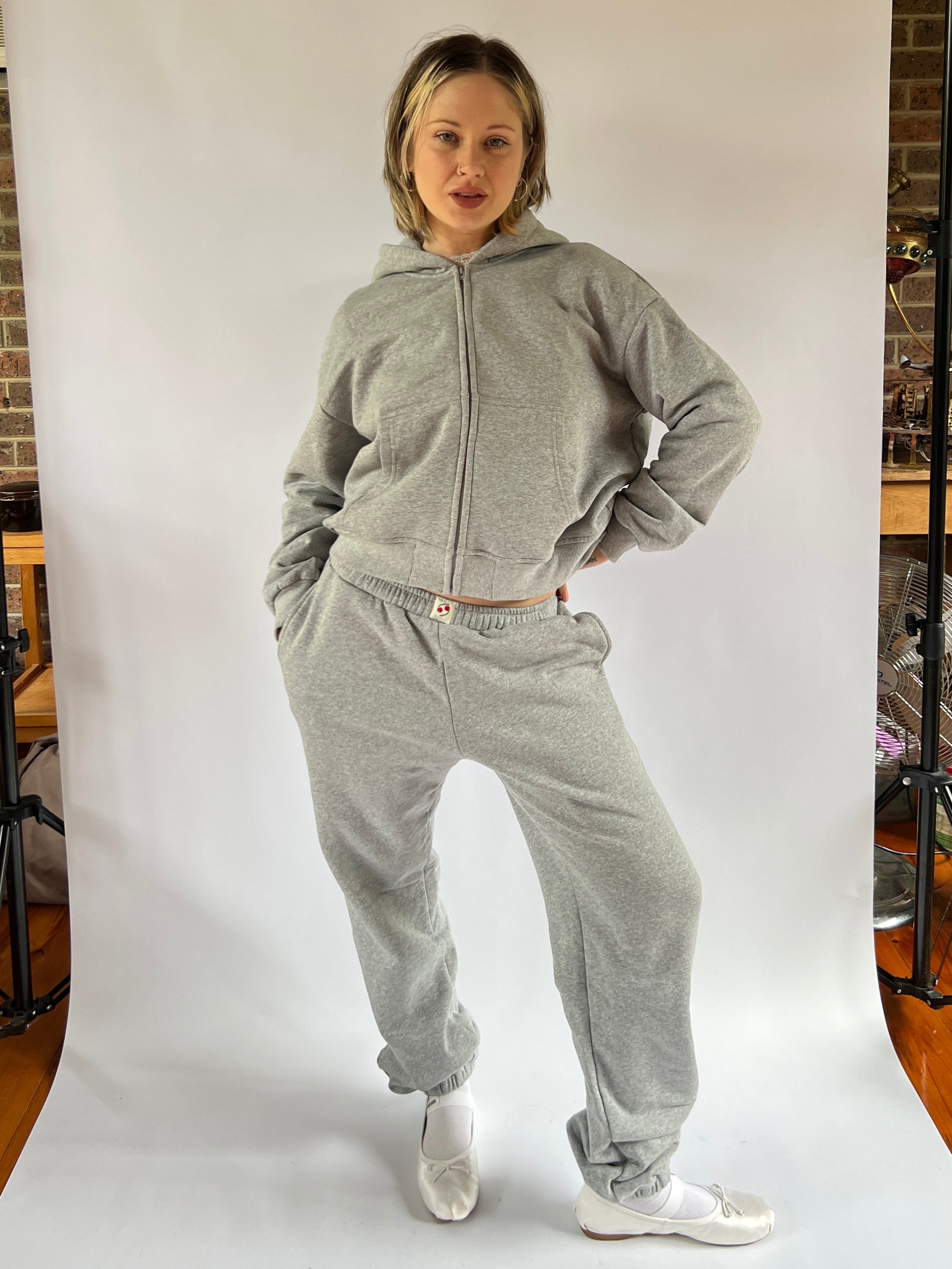 Cosy Trackies — Grey