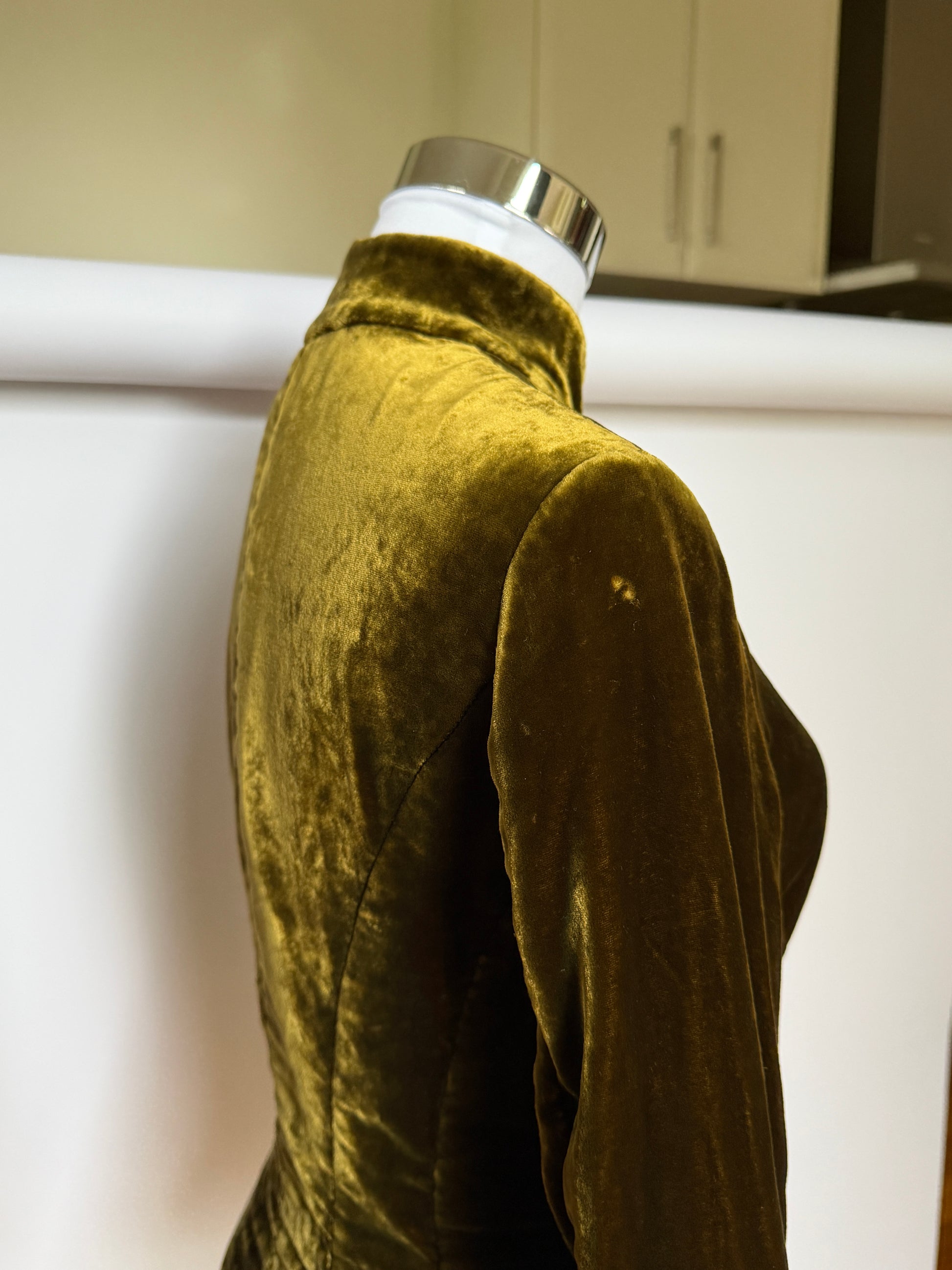 100% Silk Velvet Ralph Lauren Jacket (XXS/XS)