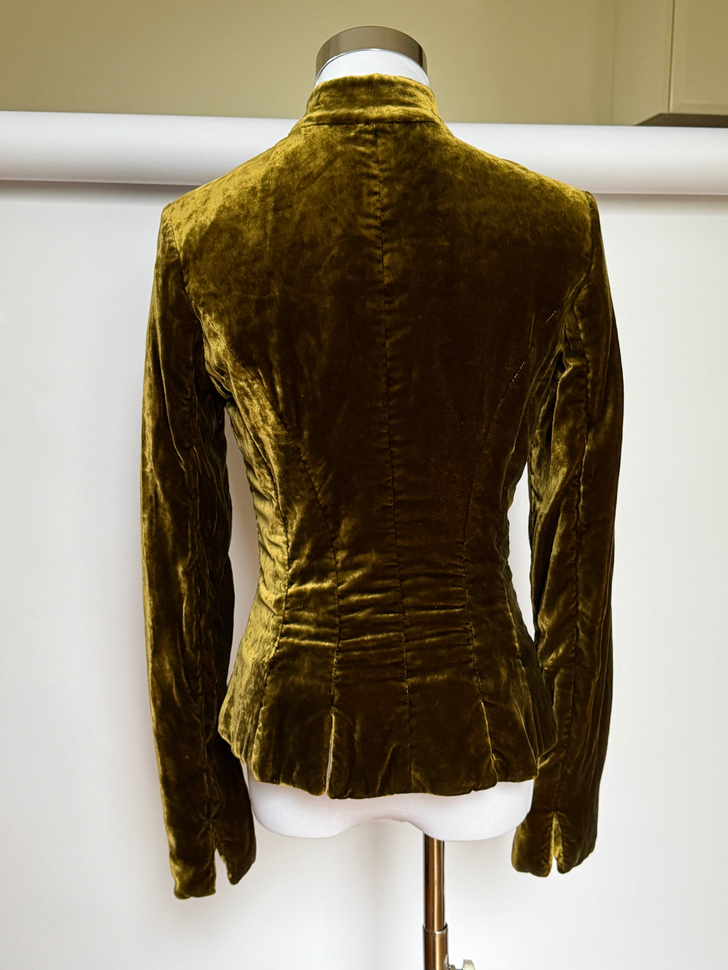 100% Silk Velvet Ralph Lauren Jacket (XXS/XS)
