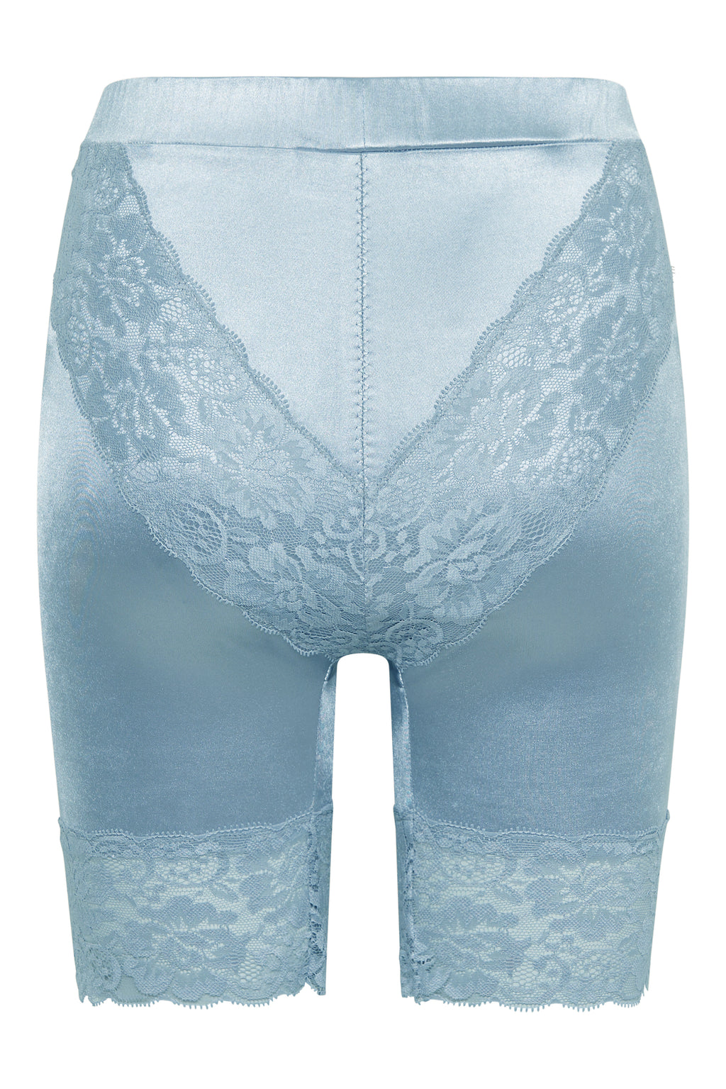 Lace Biker Shorts — Baby Blue