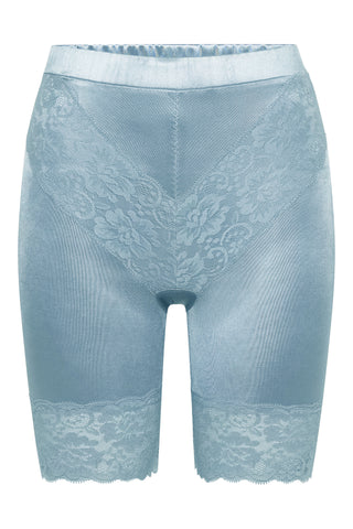 Lace Biker Shorts — Baby Blue