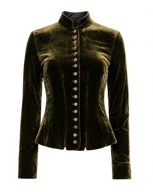 100% Silk Velvet Ralph Lauren Jacket (XXS/XS)