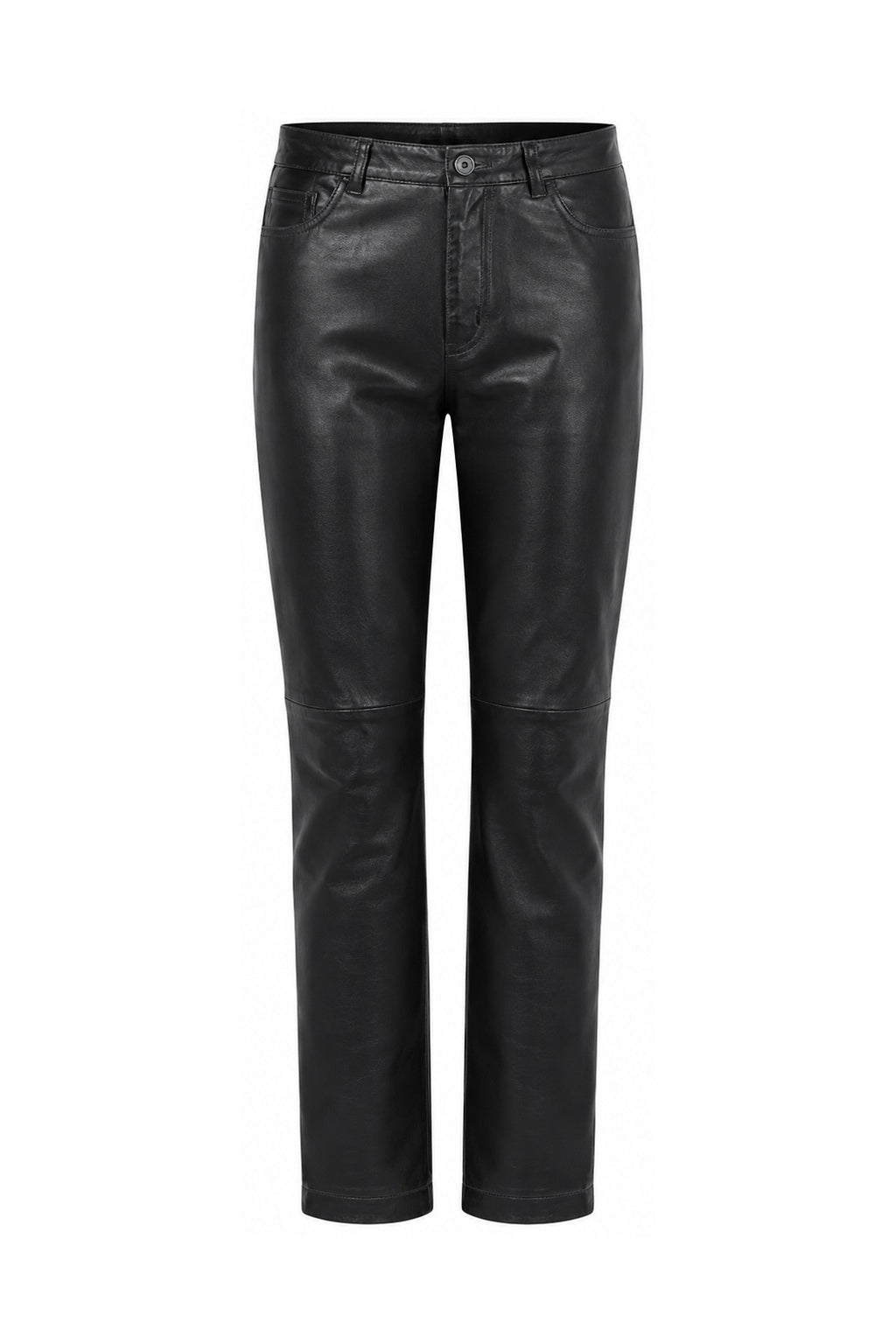 DKNY Vintage Black Lamb Leather Pants (XS Petite)