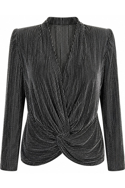 80s Metallic Blouse (16-20)