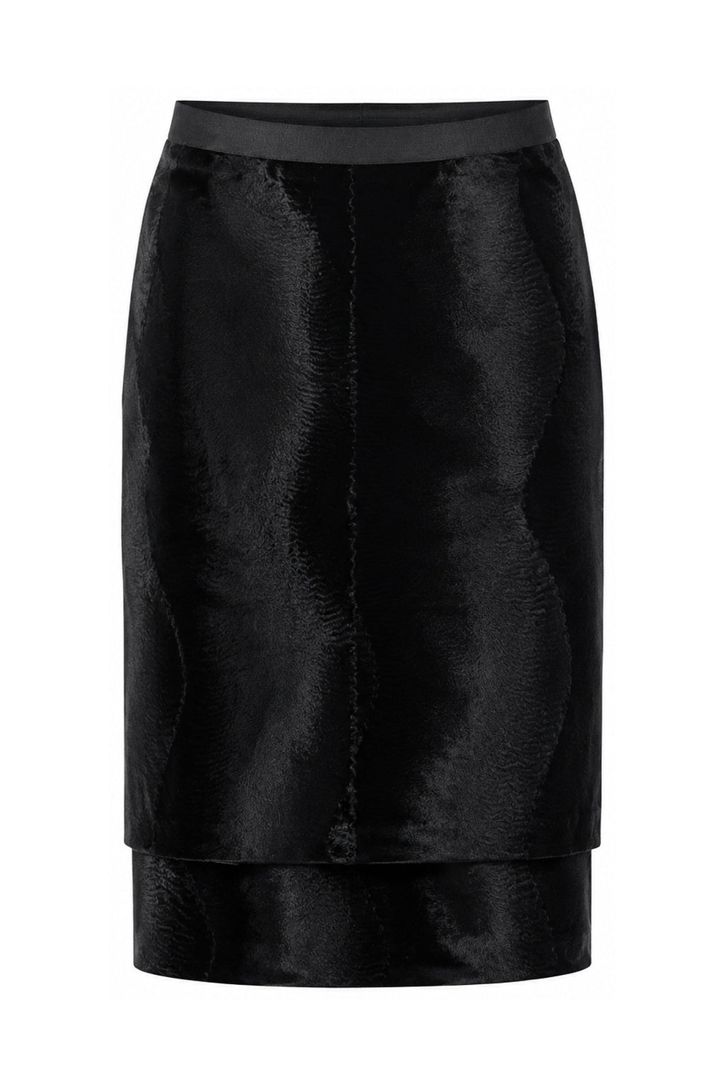 Viktor & Rolf Black Textured Skirt (XS/S)