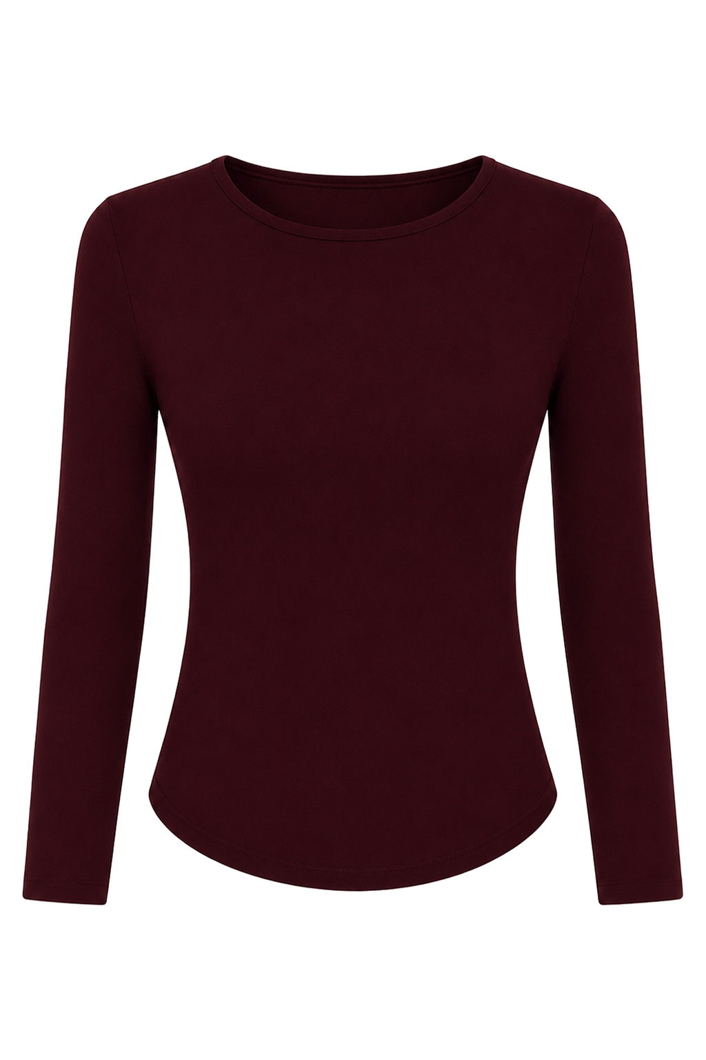 Off Duty Top — Oxblood