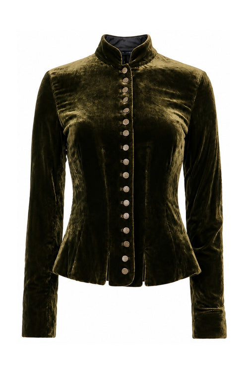 100% Silk Velvet Ralph Lauren Jacket (XXS/XS)