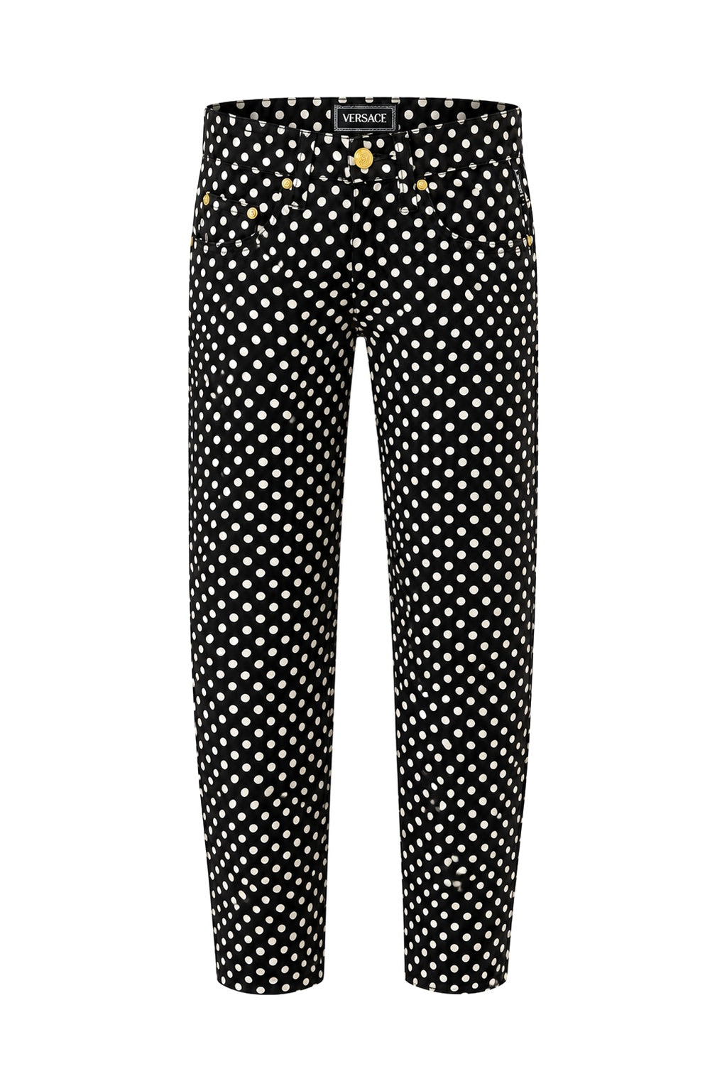 Polka Dot Cotton Pants (XS)