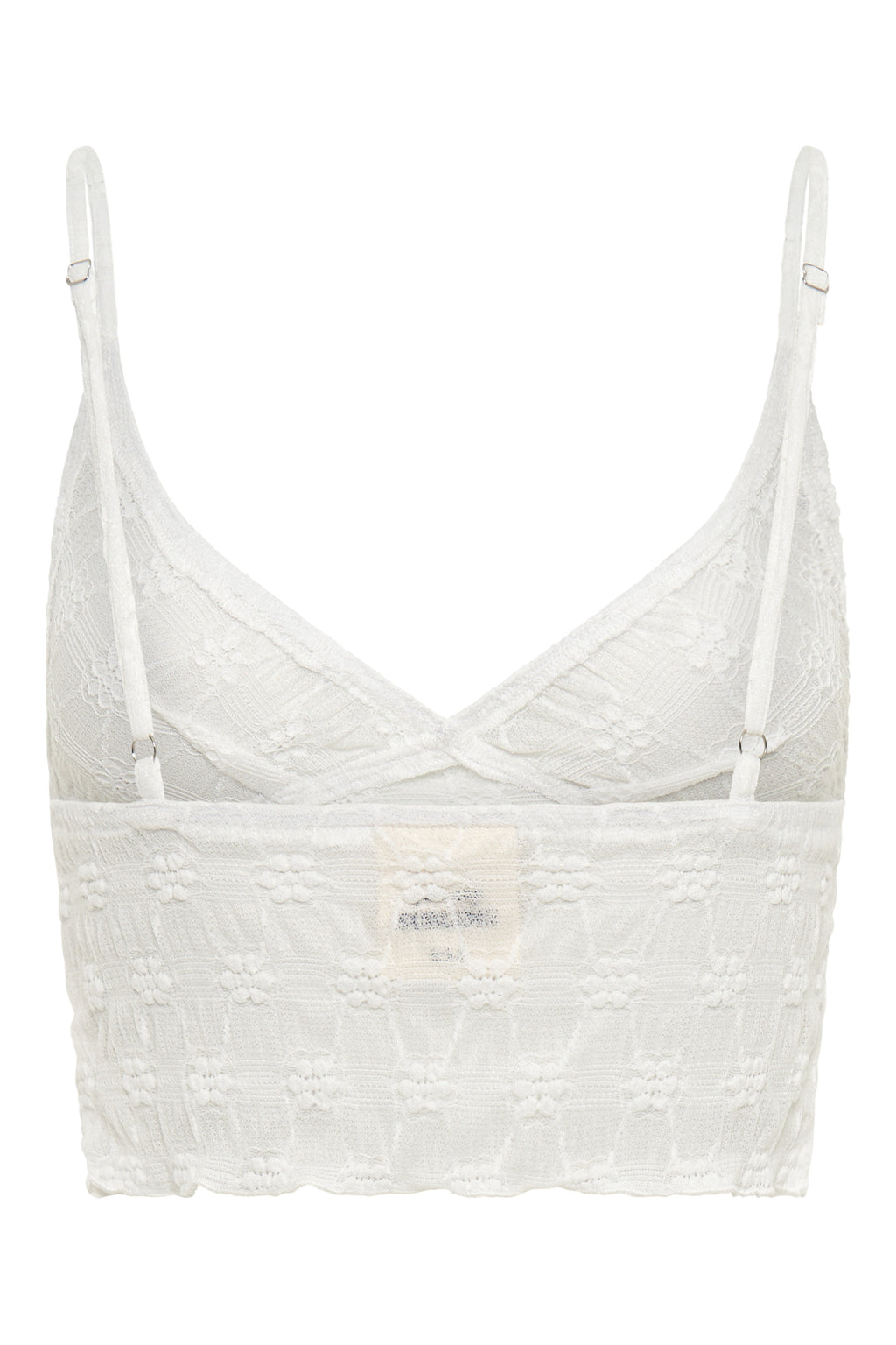 Hilda Mesh Cami — White