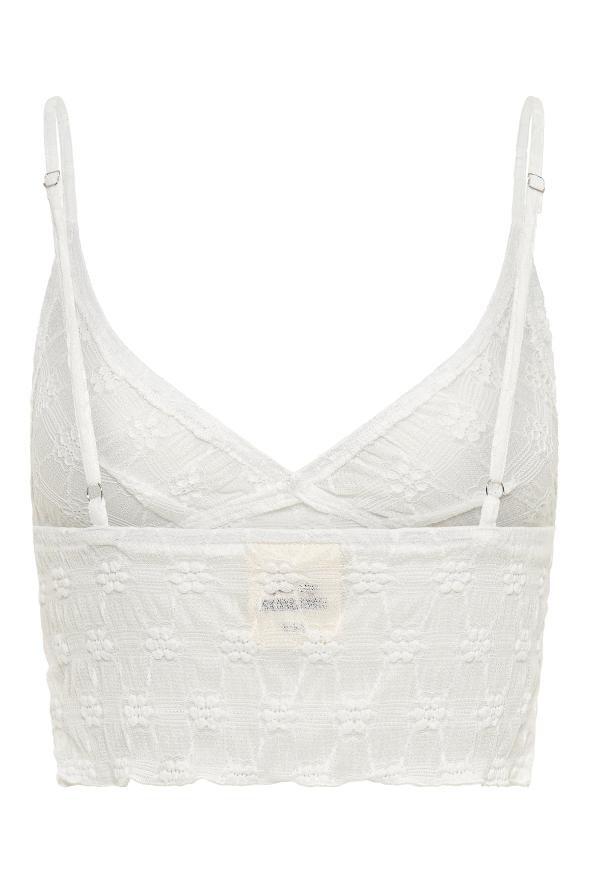 Hilda Mesh Cami — White