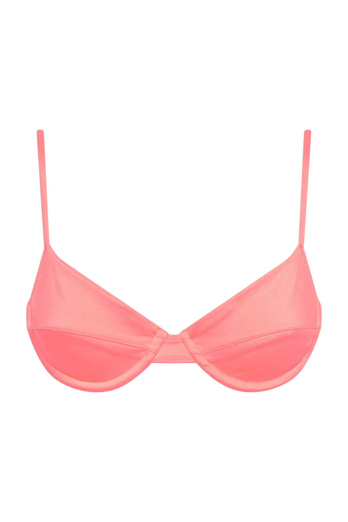 Fairytopia Balconette Top — Peach Shine