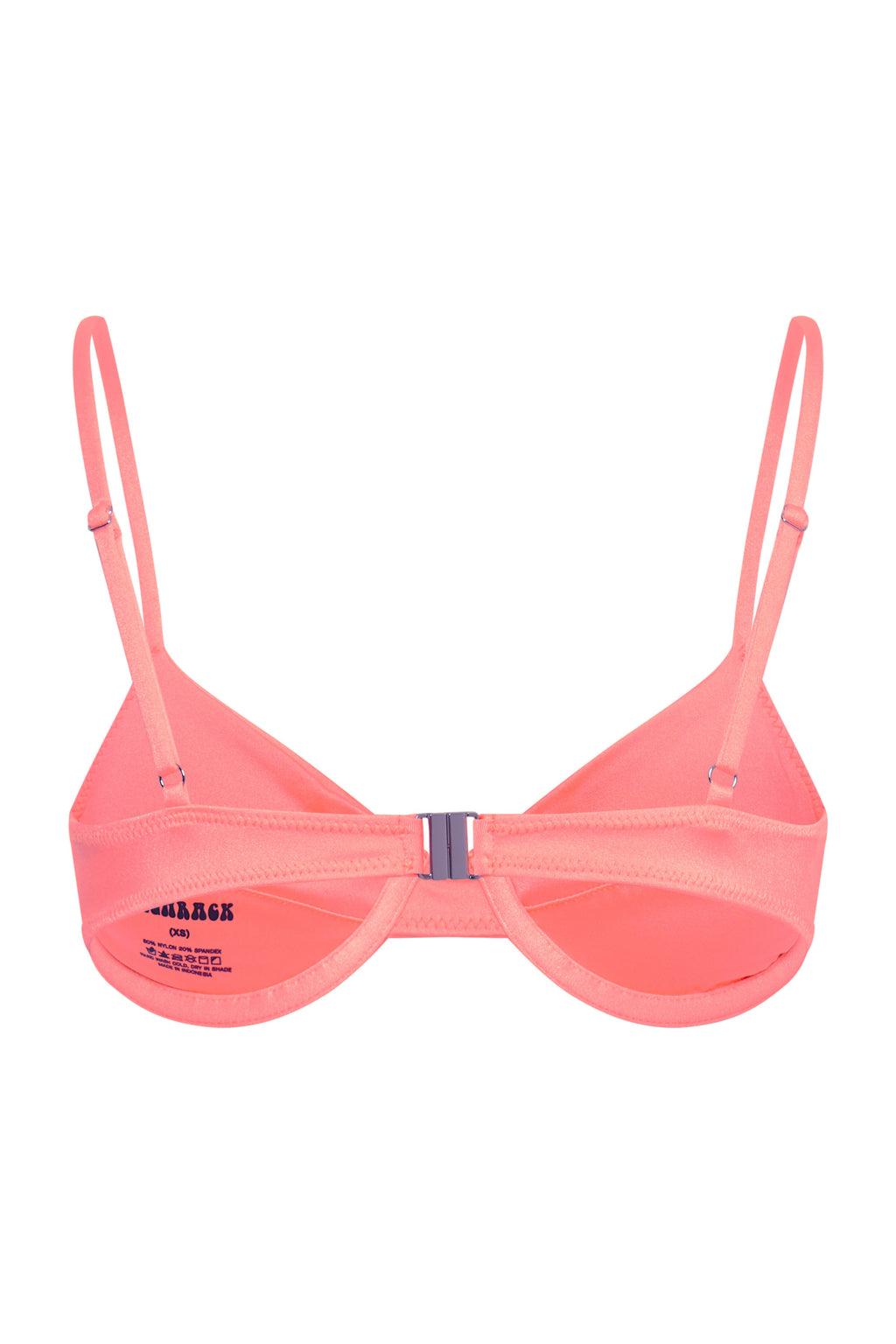 Fairytopia Balconette Top — Peach Shine