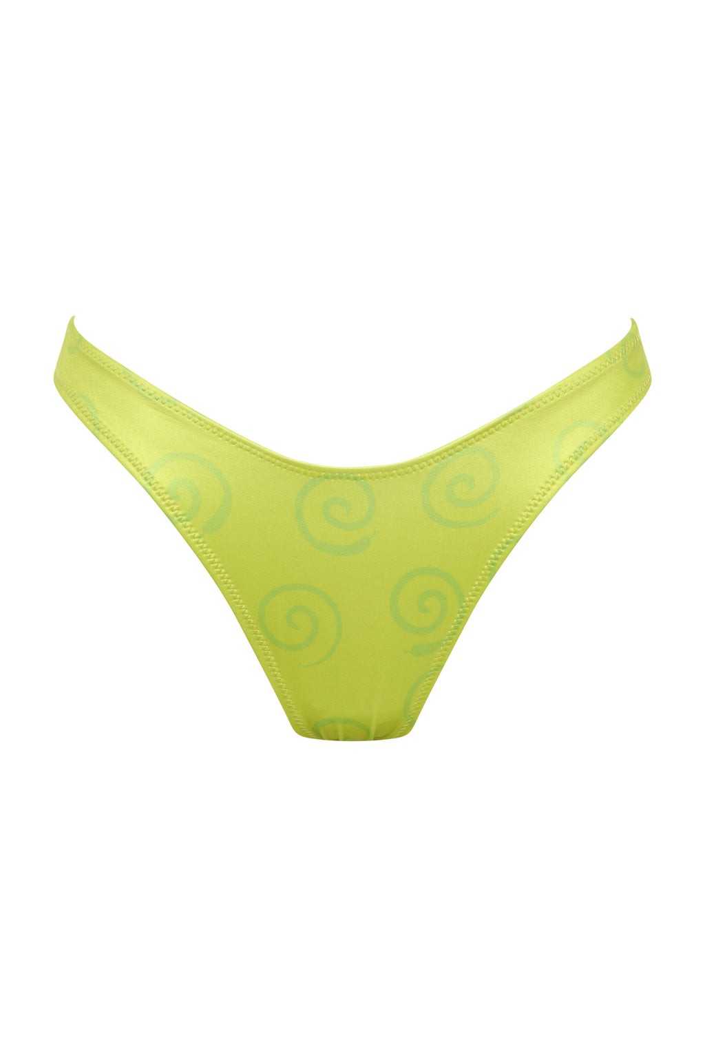 Dolphin Magic 80's Bottoms — Lime Swirl