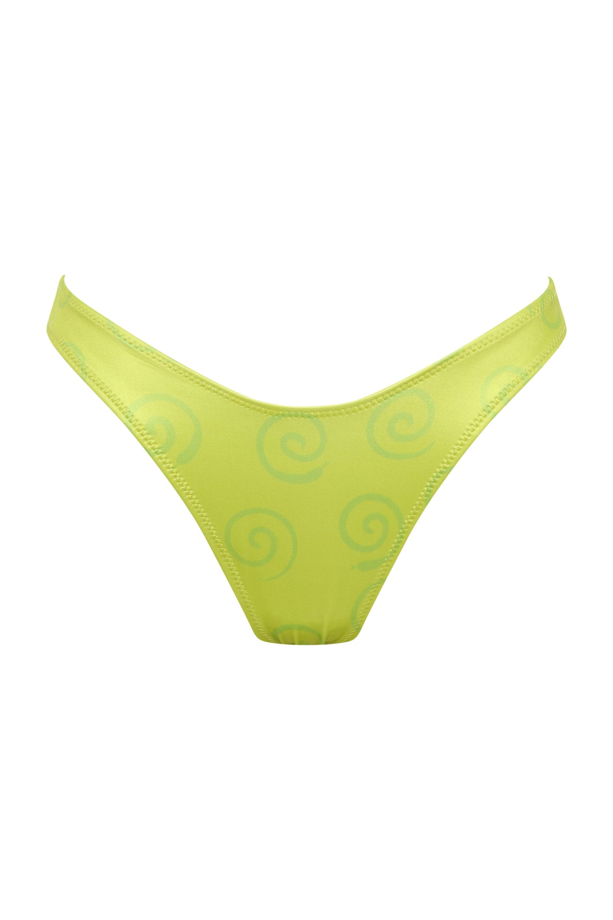 Dolphin Magic 80's Bottoms — Lime Swirl