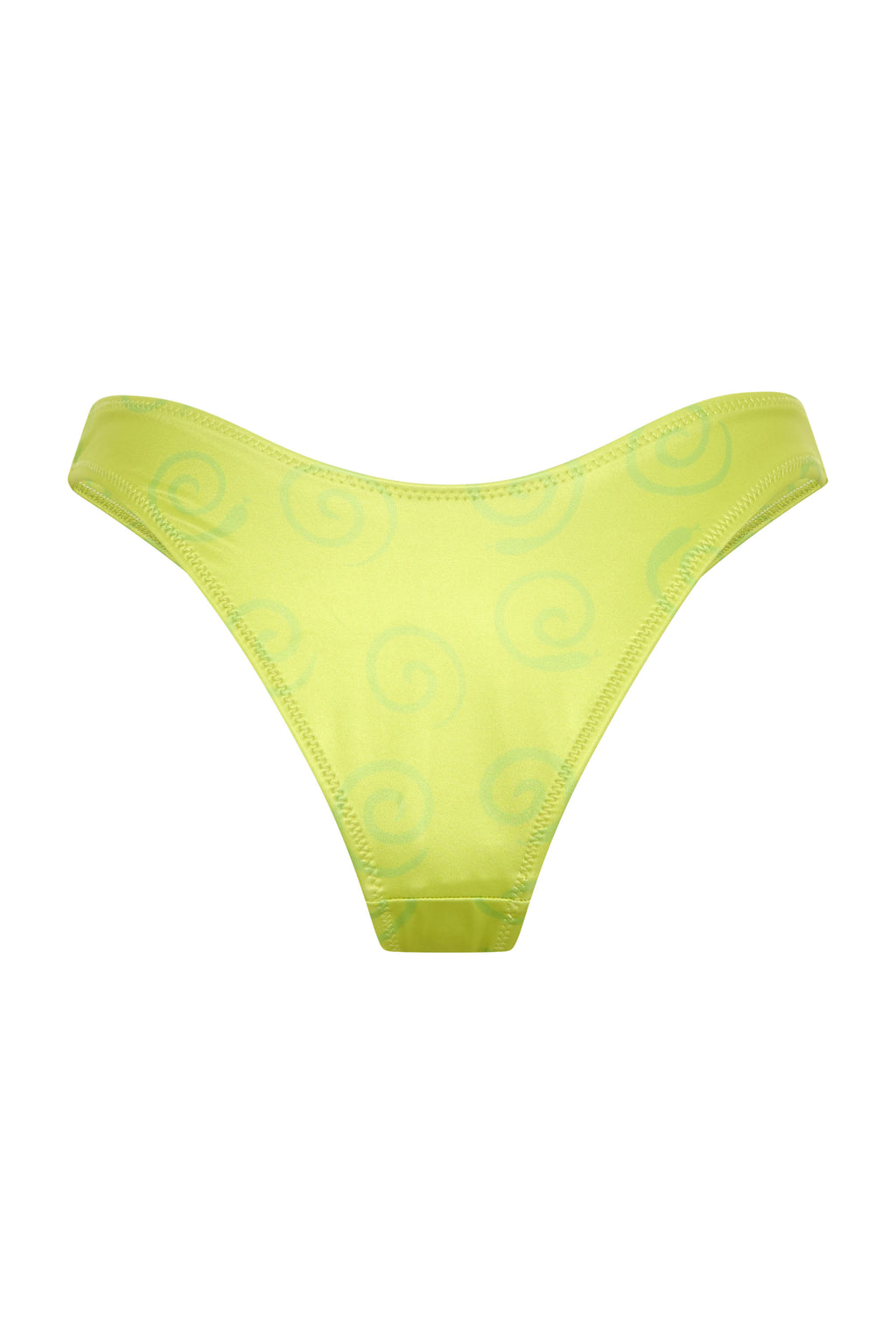 Dolphin Magic 80's Bottoms — Lime Swirl