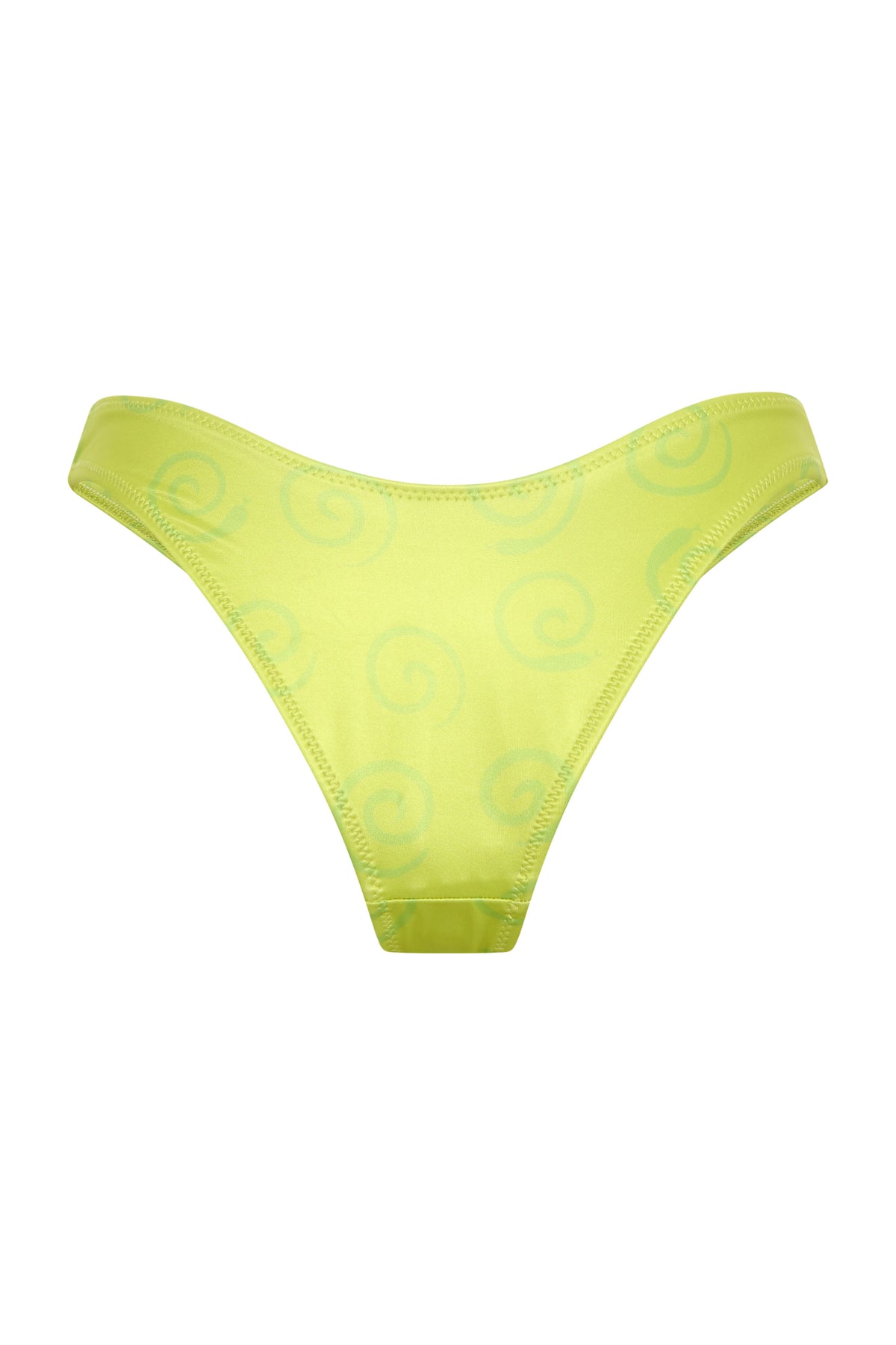 Dolphin Magic 80's Bottoms — Lime Swirl