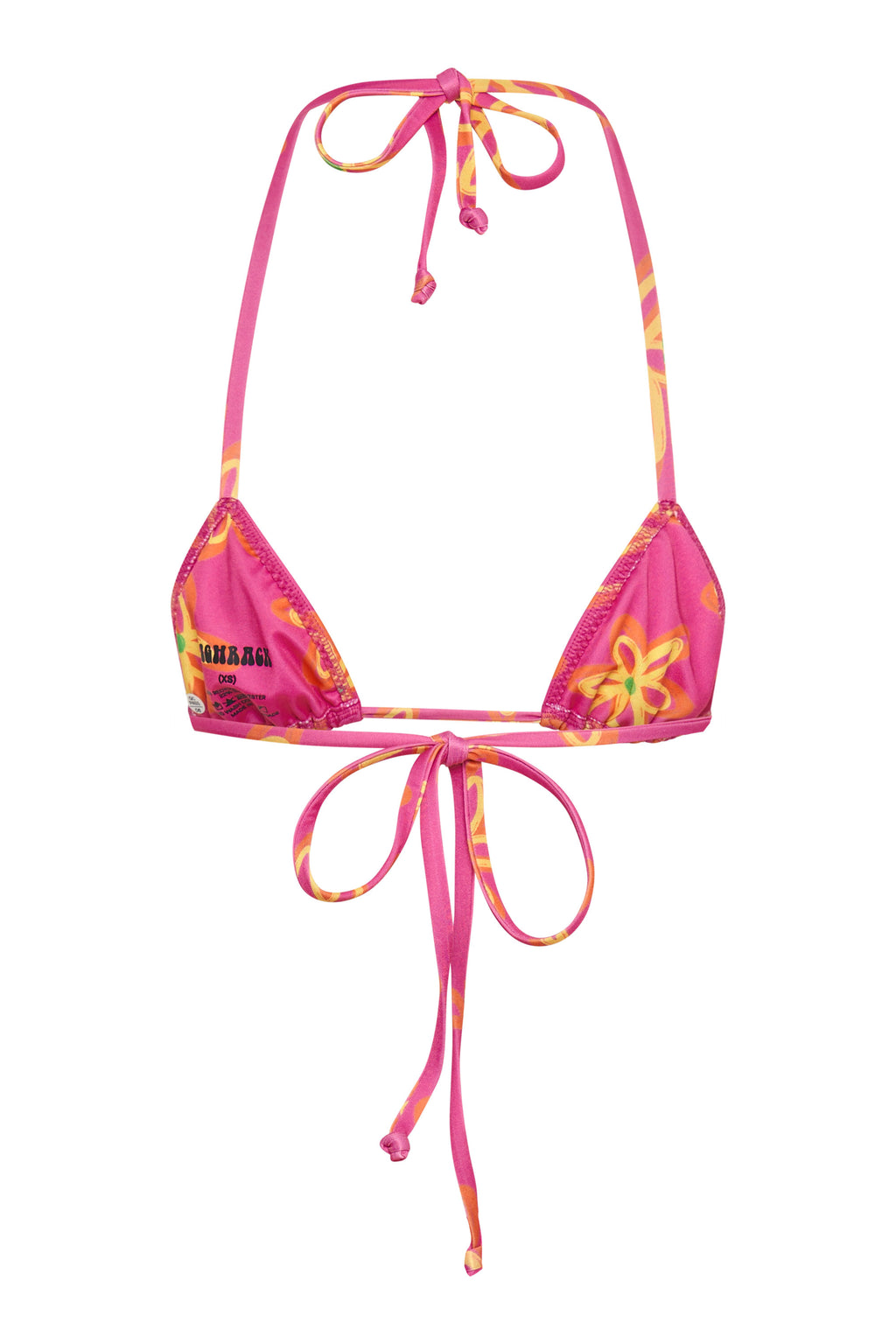 Mermaid Power Top — Pink Flower