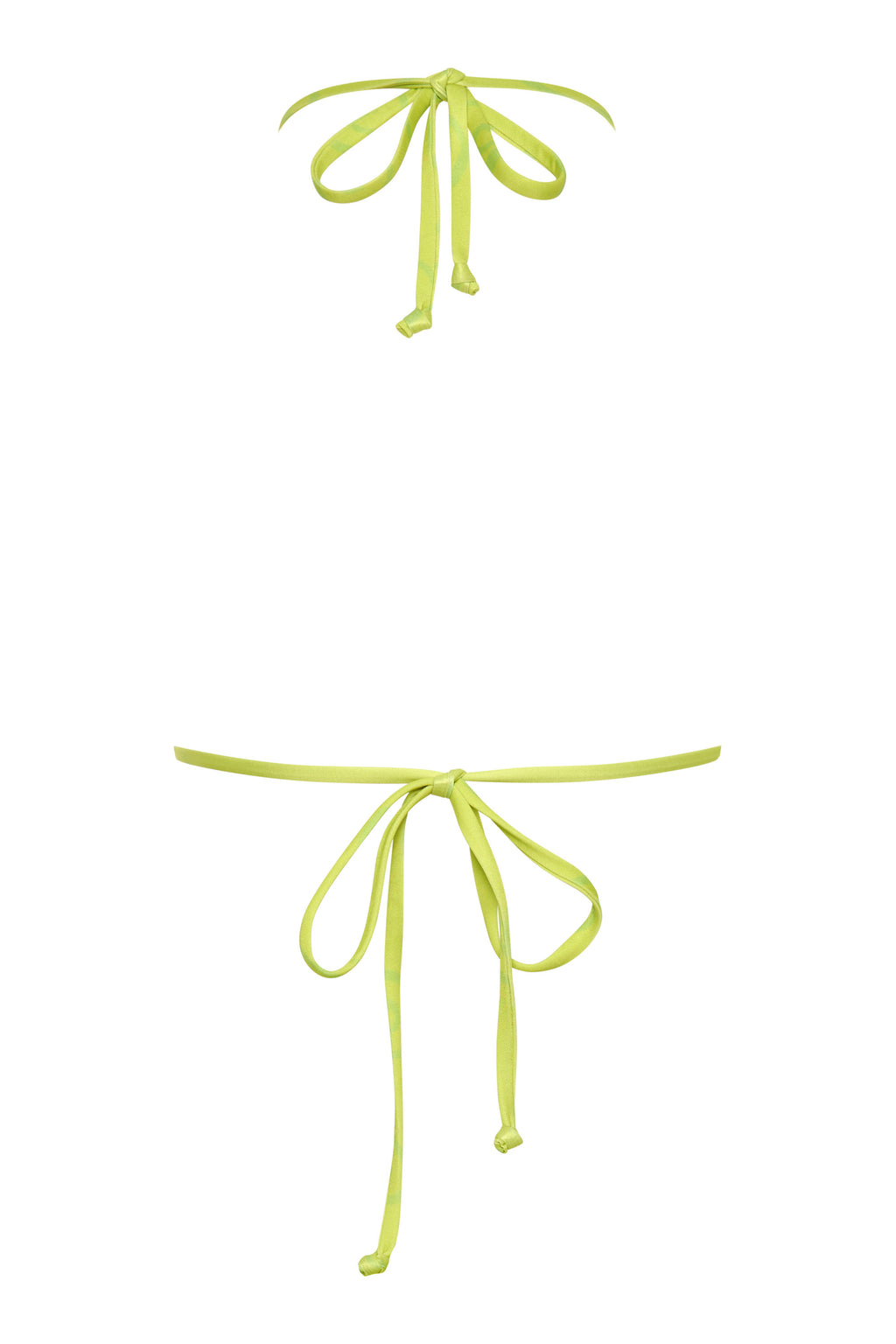 Mermaid Power Top — Lime Swirl