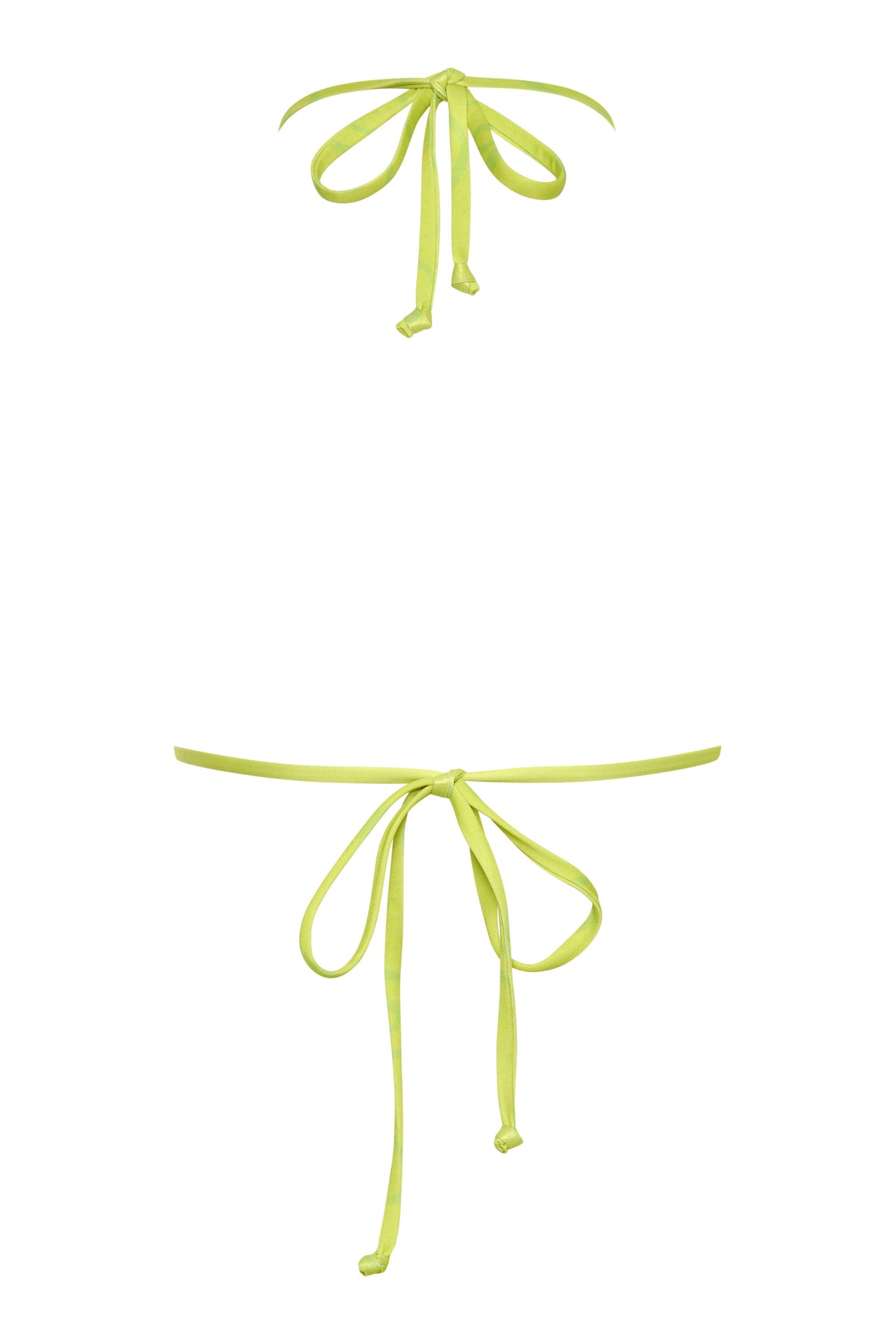 Mermaid Power Top — Lime Swirl