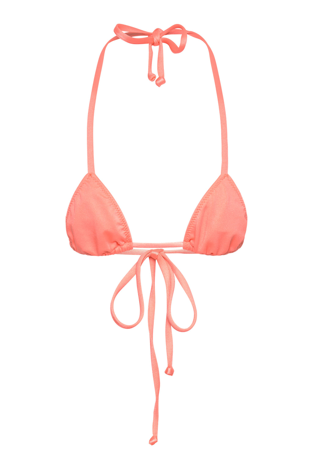 Mermaid Power Top — Peach Shine