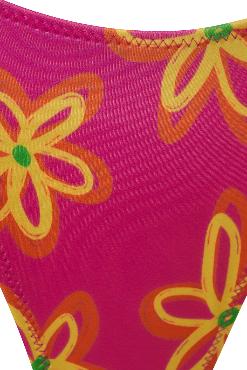 Dolphin Magic 80's Bottoms — Pink Flower