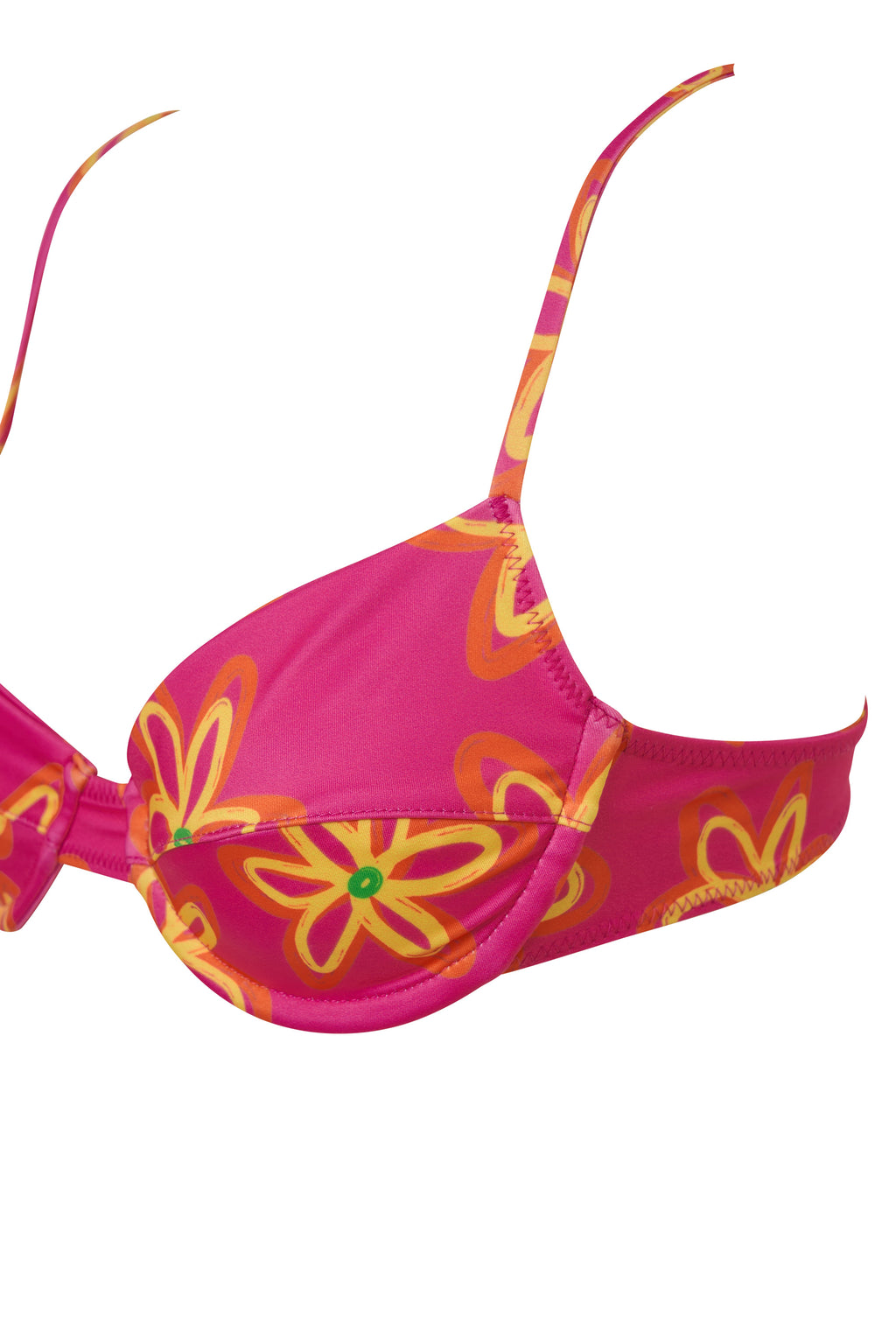 Fairytopia Balconette Top — Pink Flower