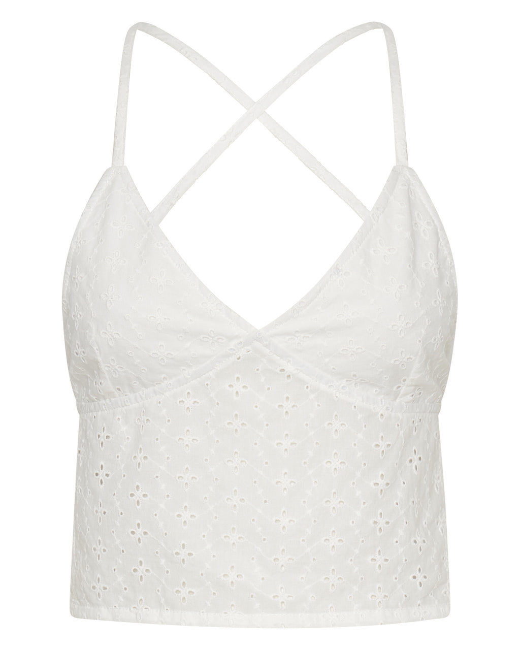 Peggy Backless Top — Broderie – Highrack Studios