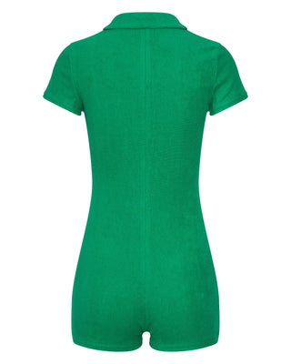 Barbi Jumpsuit — Retro Green